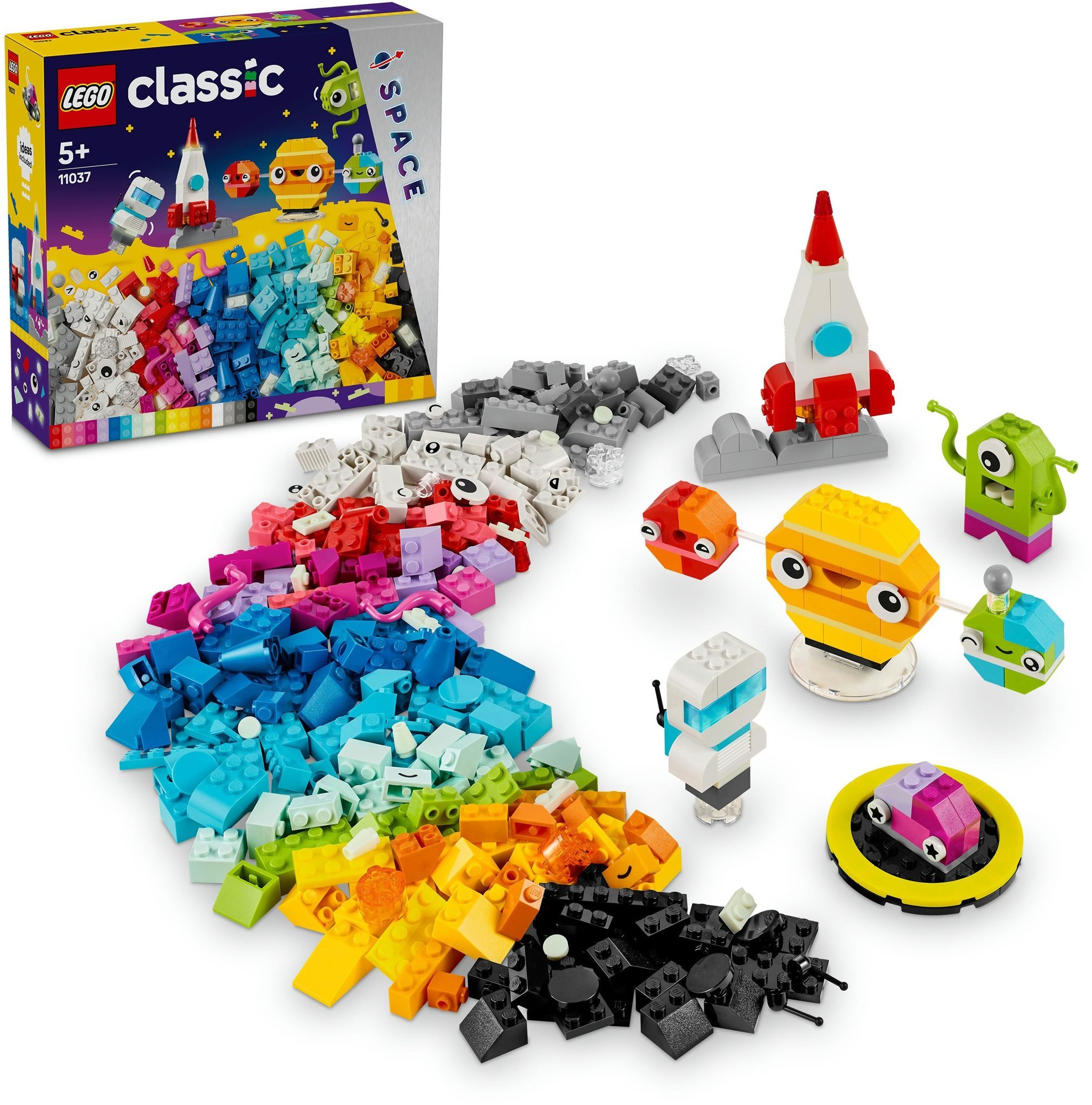 LEGO® Classic 11037 Tvořivé planety LEGO stavebnice