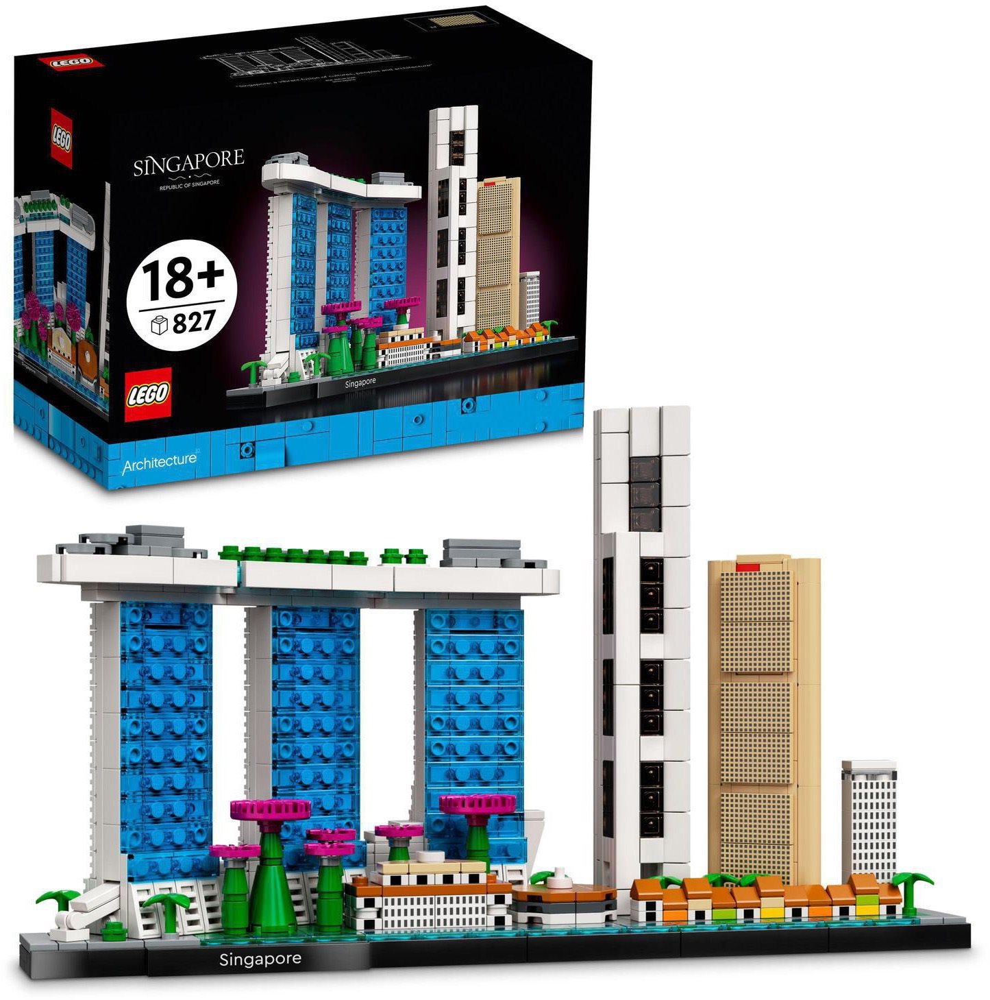 LEGO® Architecture 21057  Singapur LEGO stavebnice