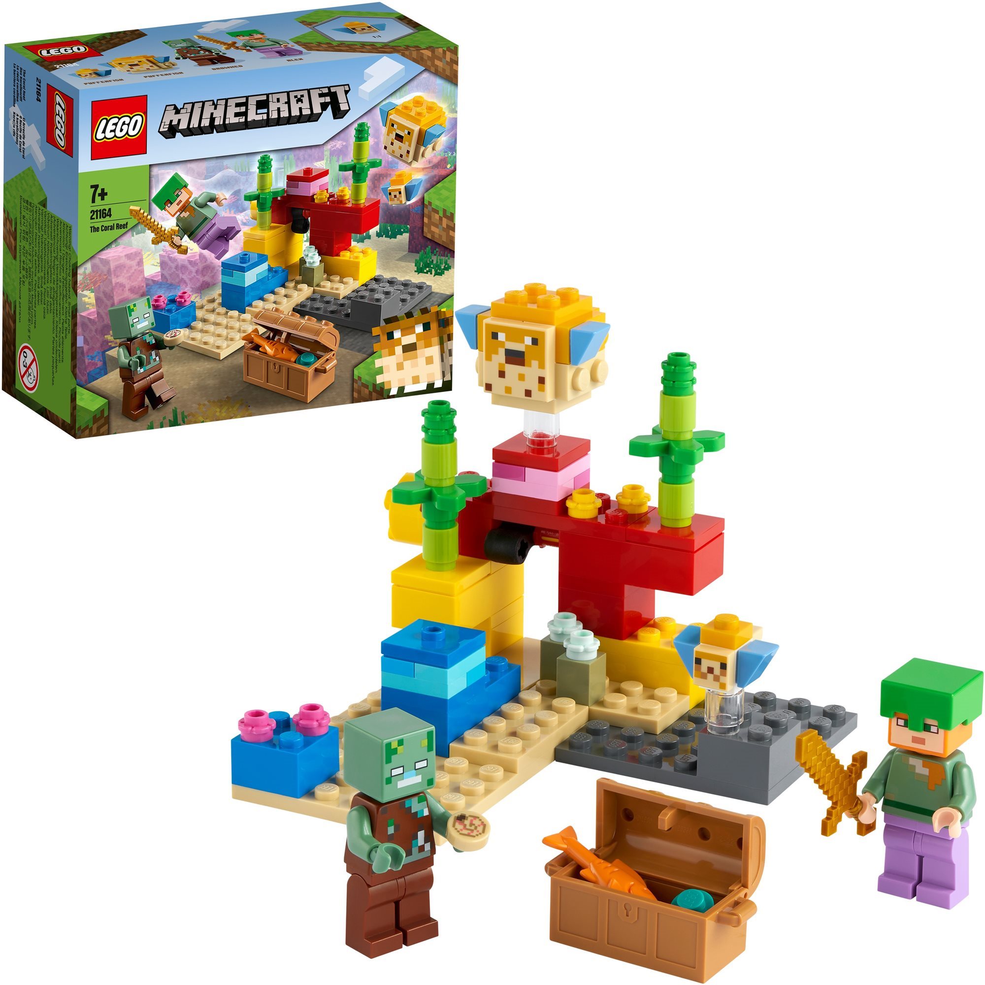 LEGO Minecraft 21164 The Coral Reef LEGO Set