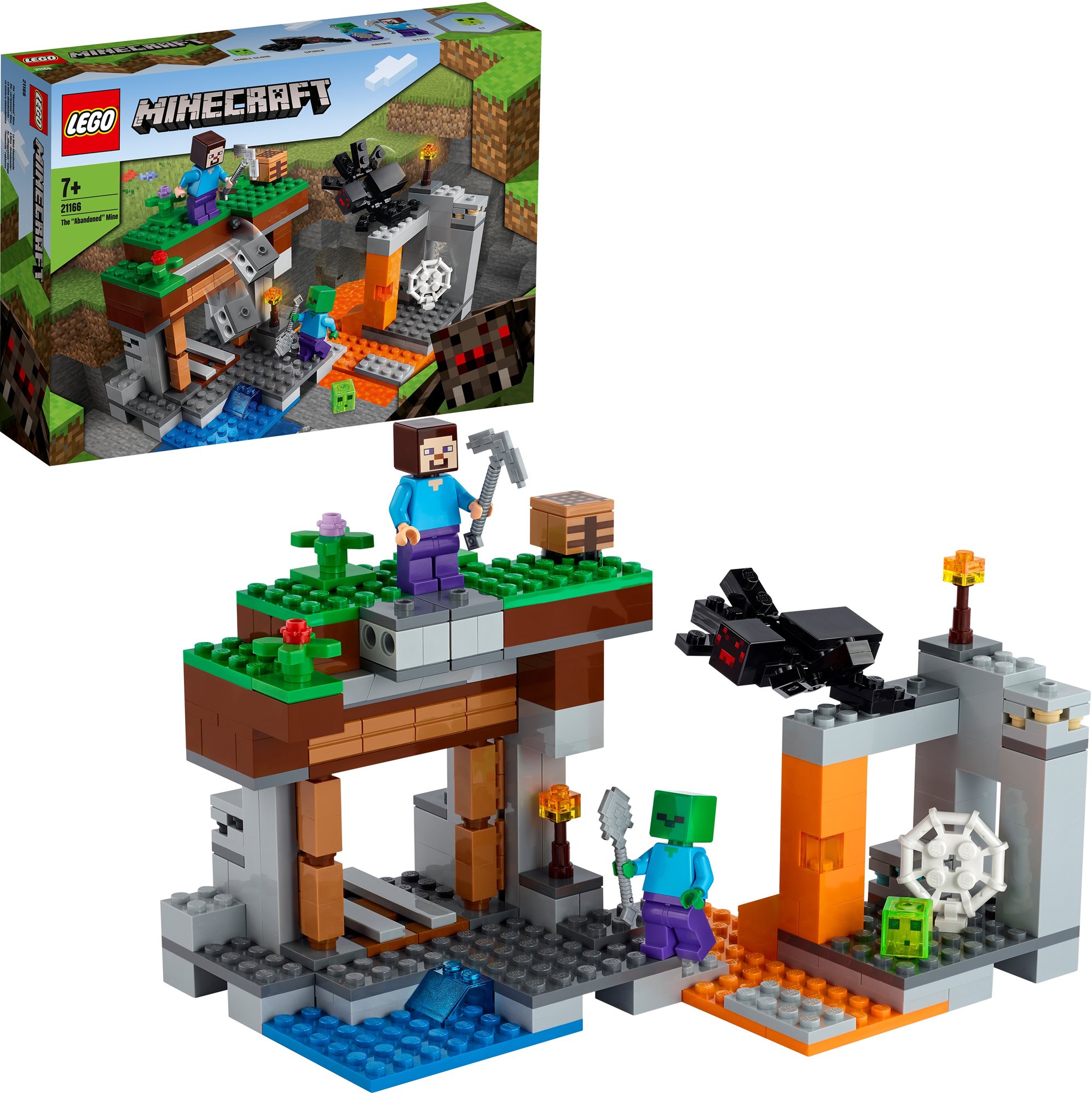 LEGO® Minecraft™ 21166 Die verlassene Mine LEGO-Bausatz