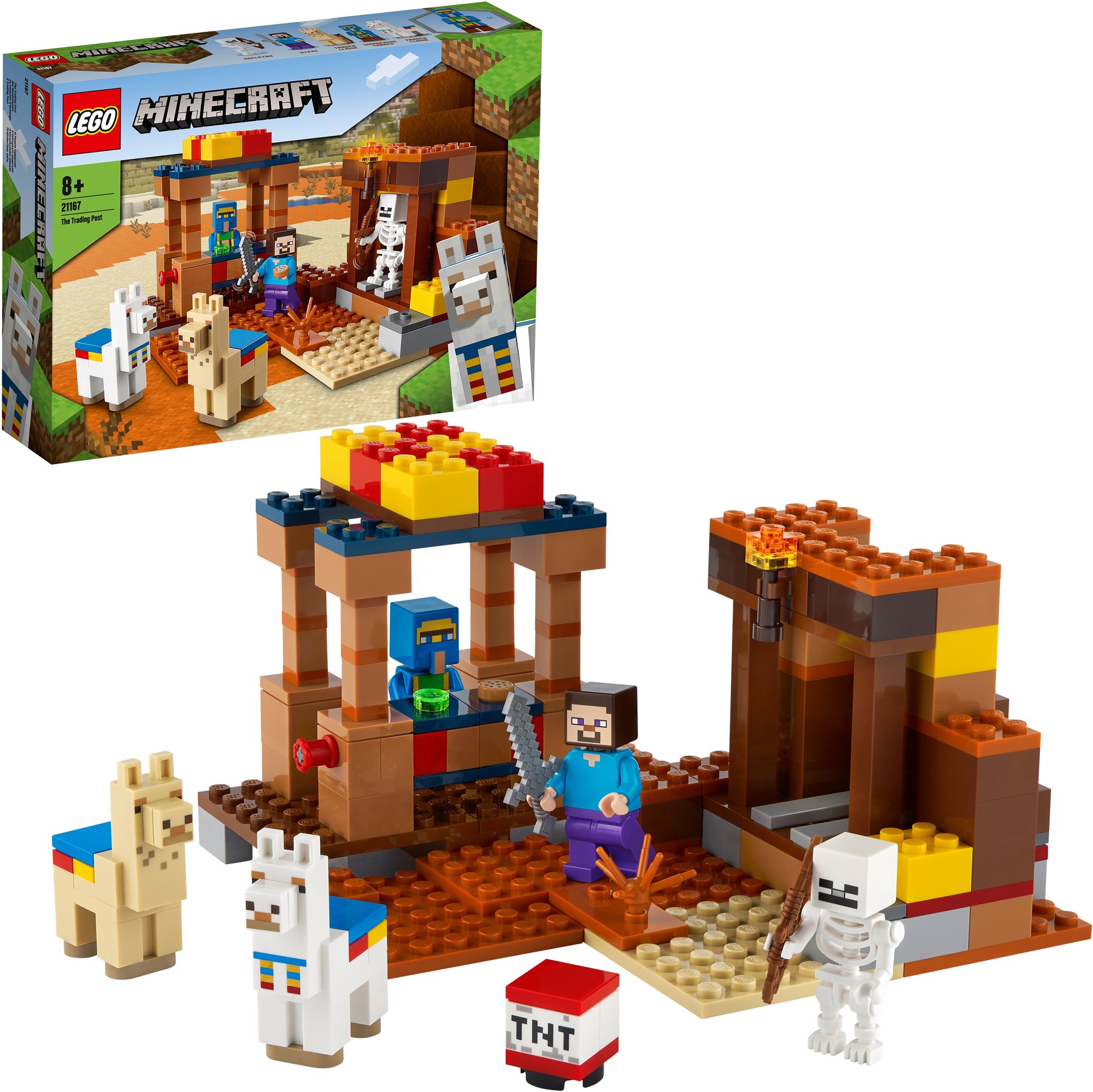 LEGO Minecraft 21167 The Trading Post LEGO Set