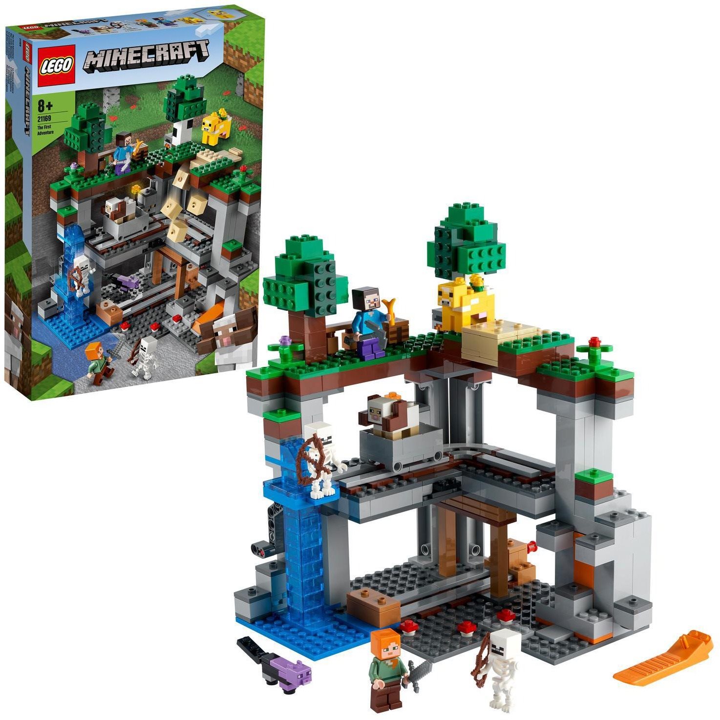 LEGO Minecraft 21169 Premiere aventure Construction LEGO