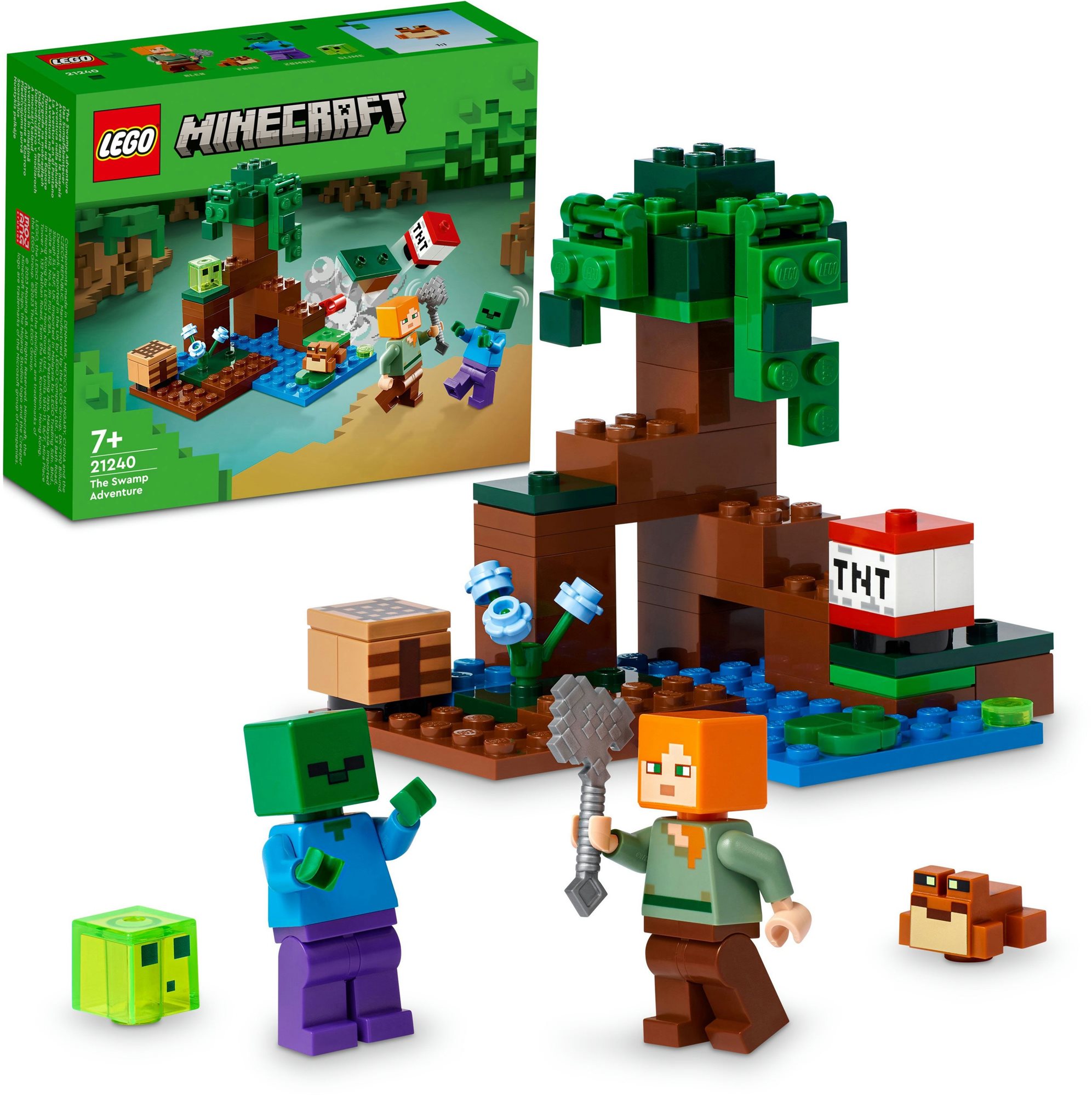LEGO® Minecraft® A mocsári kaland 21240 LEGO