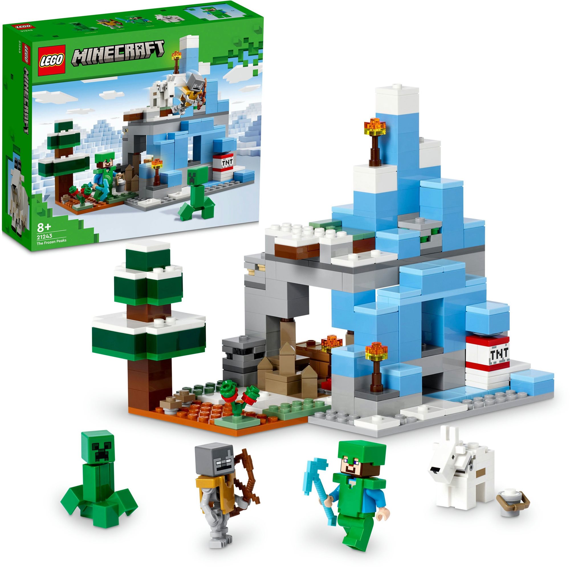 LEGO® Minecraft® A jéghegyek 21243 LEGO