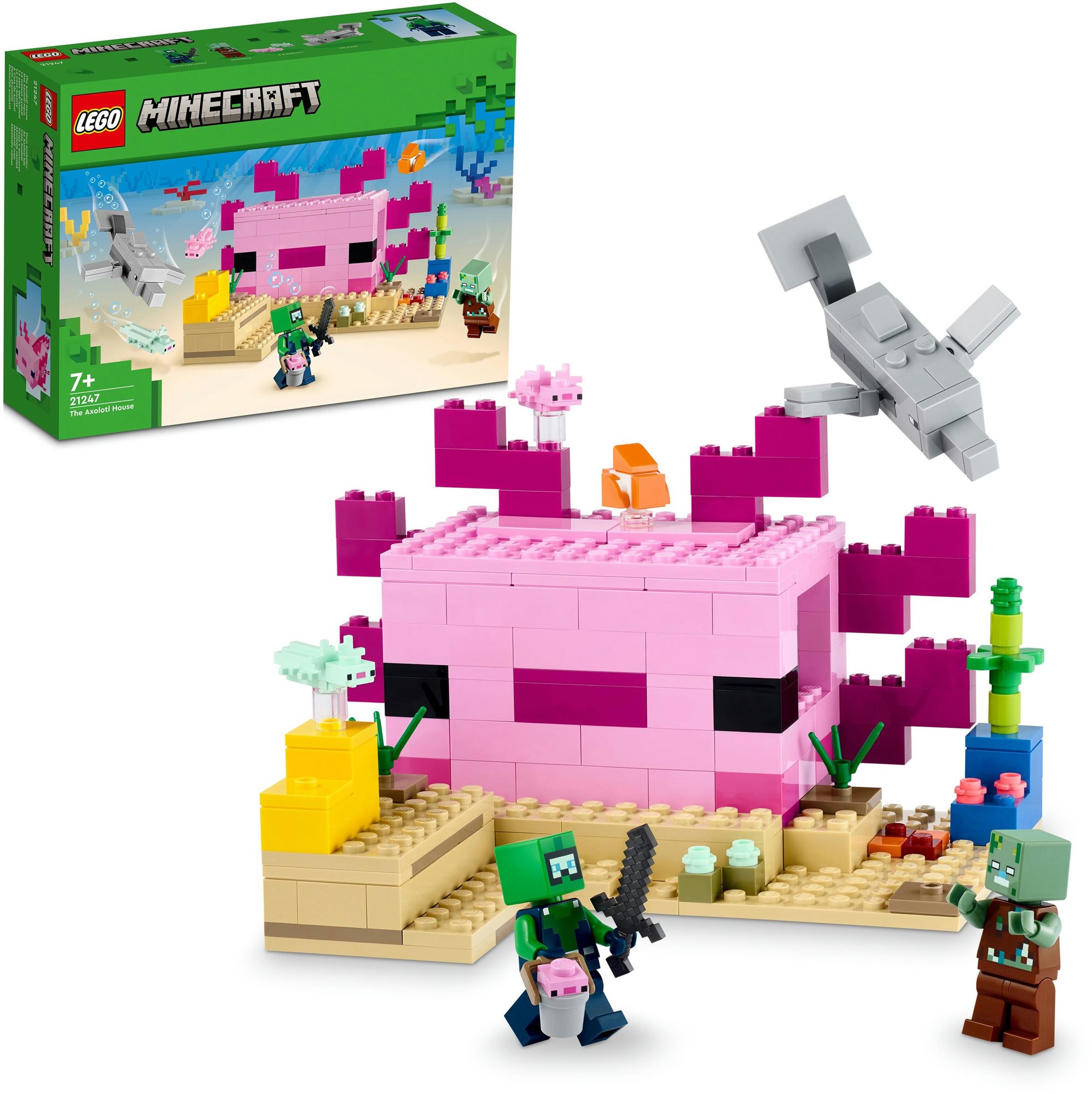 LEGO® Minecraft® Az Axolotl ház 21247 LEGO