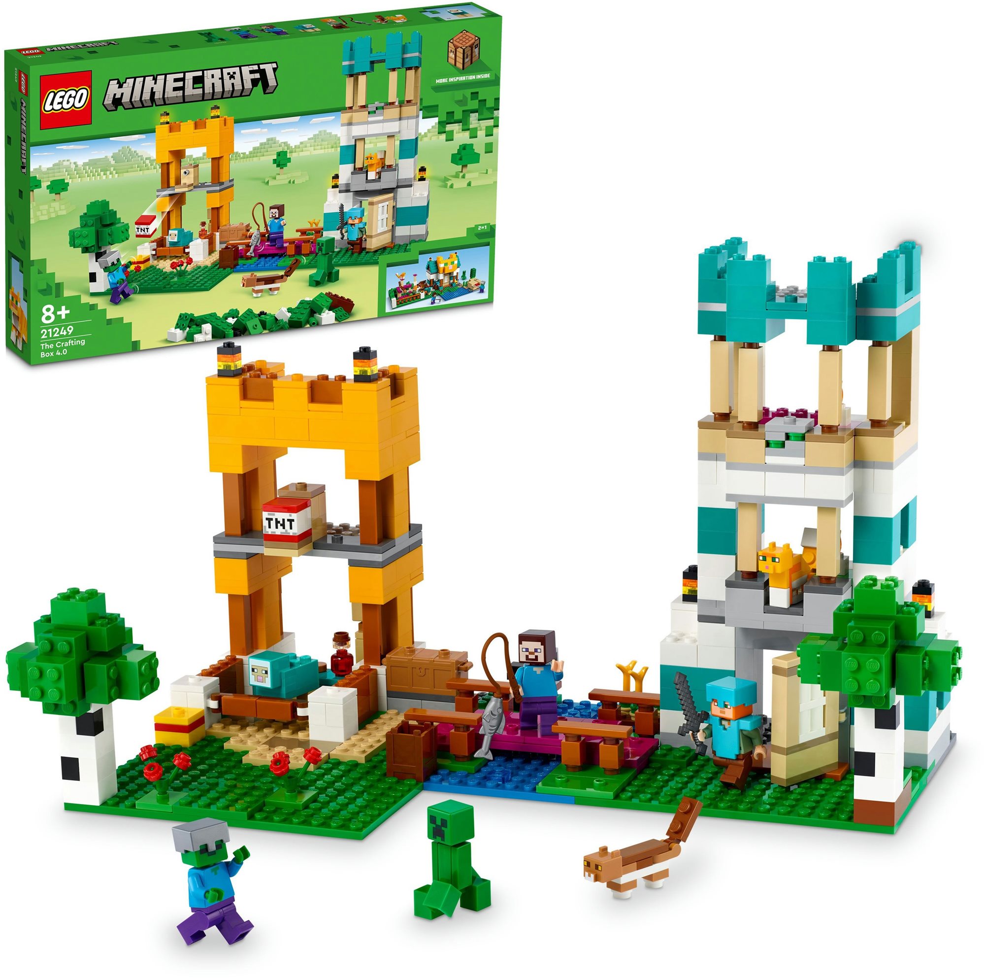 LEGO® Minecraft® 21249 Kreatívny box 4.0 LEGO stavebnica