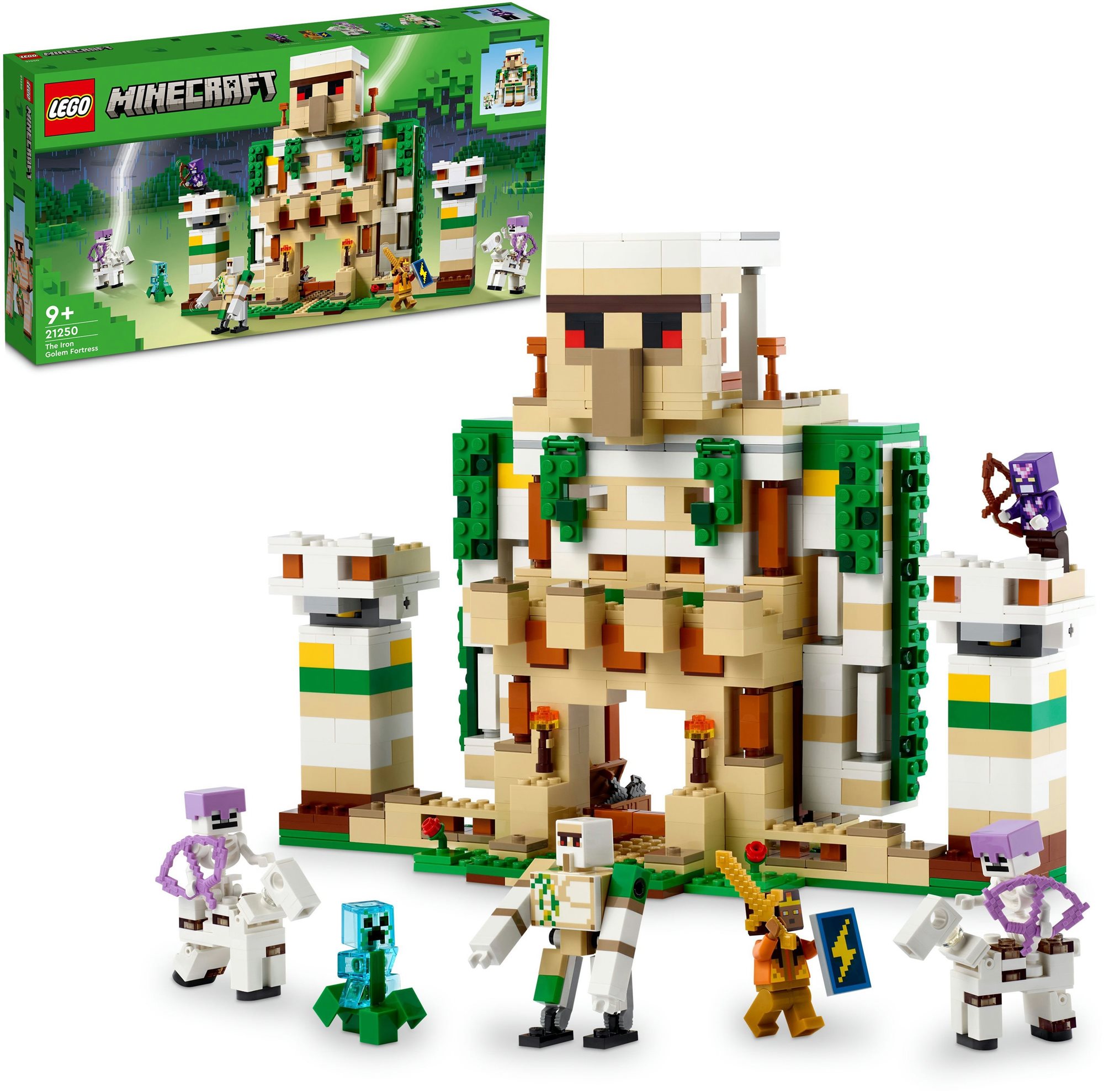 LEGO® Minecraft® A vasgólem erődje 21250 LEGO