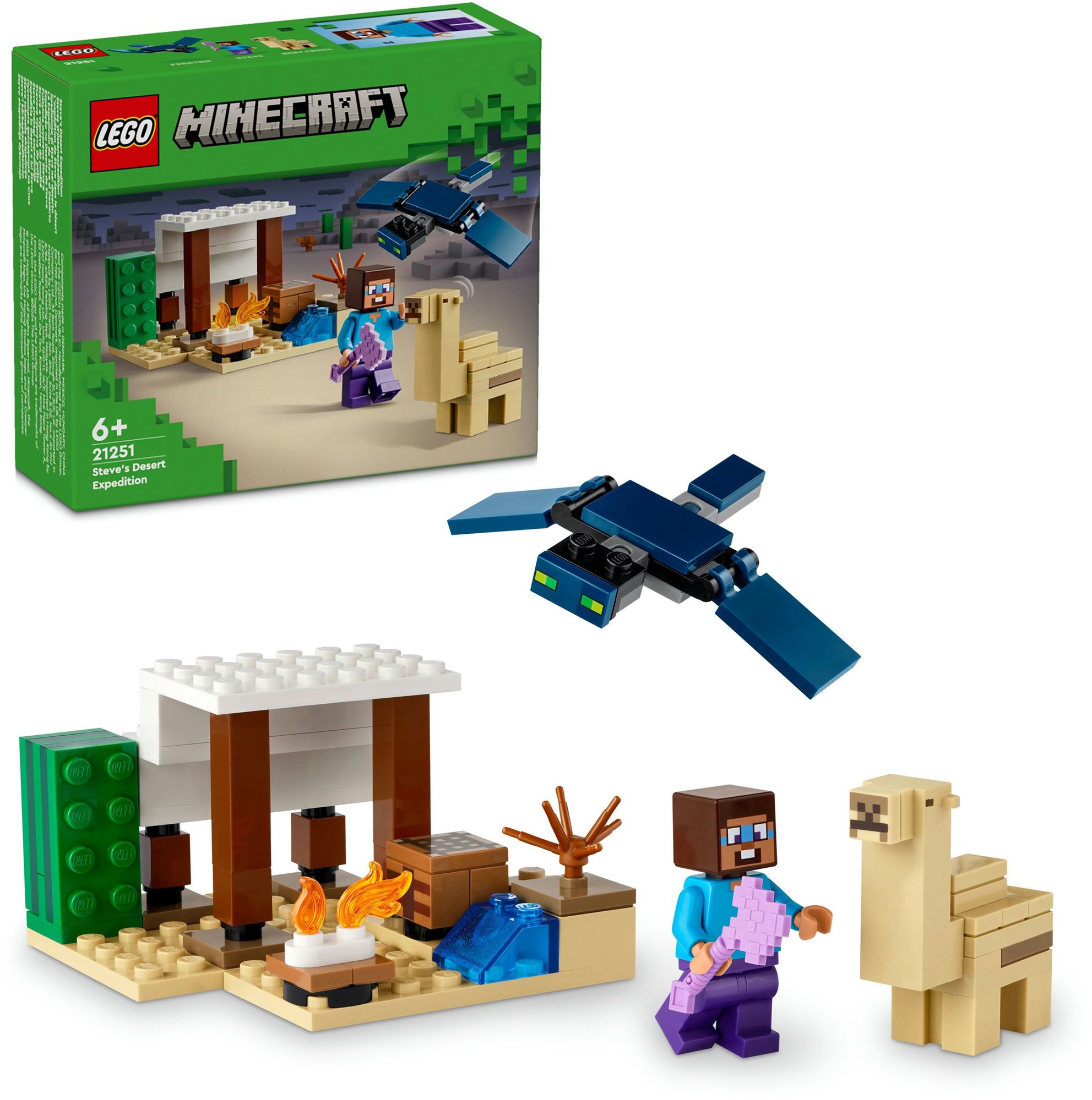 LEGO® Minecraft® 21251 Steve sivatagi expedíciója LEGO