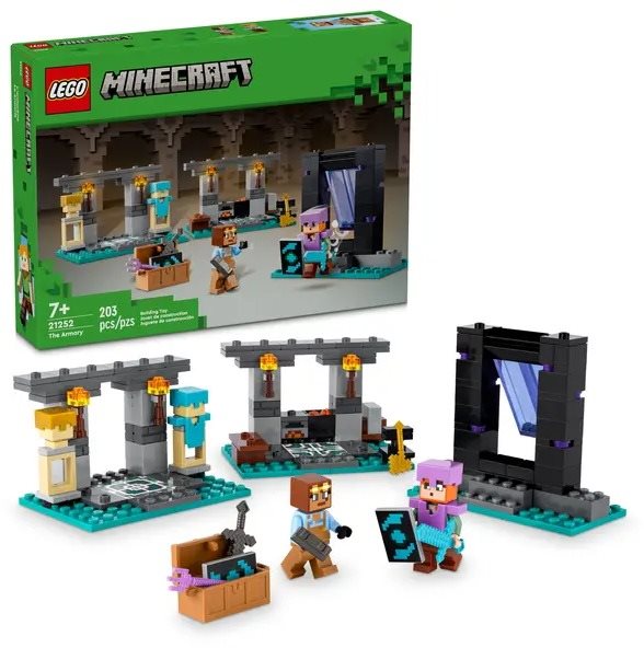LEGO® Minecraft® 21252 Die Waffenkammer LEGO-Bausatz
