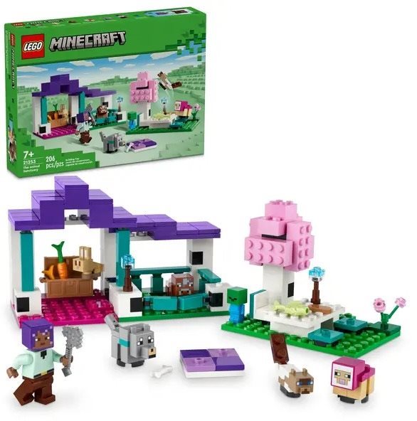 LEGO® Minecraft® 21253 A menedékhely állatoknak LEGO
