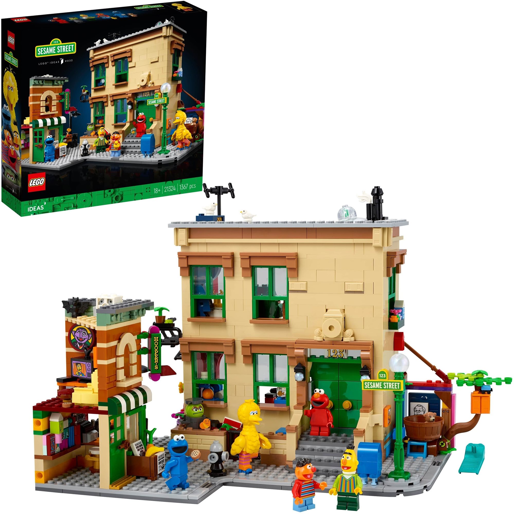 LEGO® Ideas 21324 123 Sesame Street LEGO Set