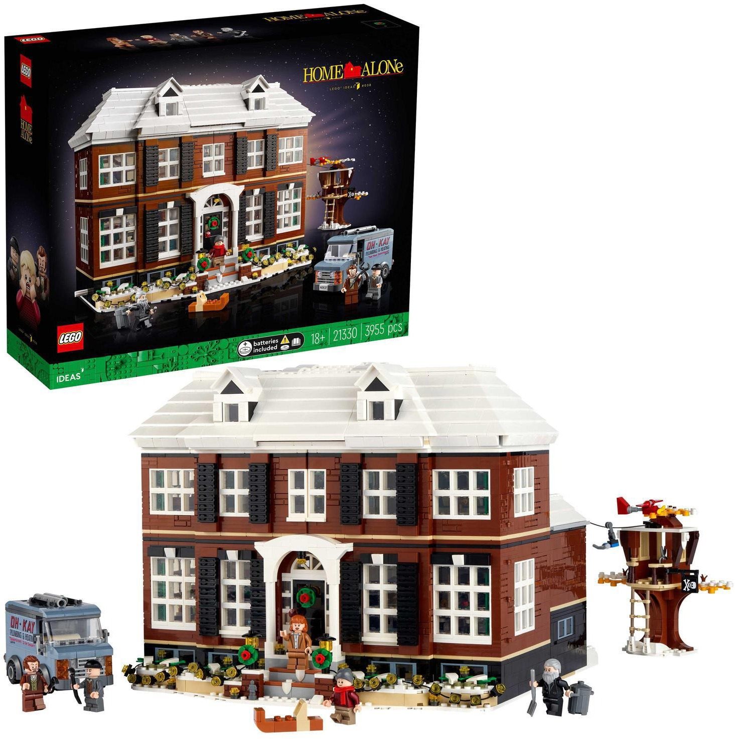 LEGO® Ideas 21330  Sám doma LEGO stavebnice