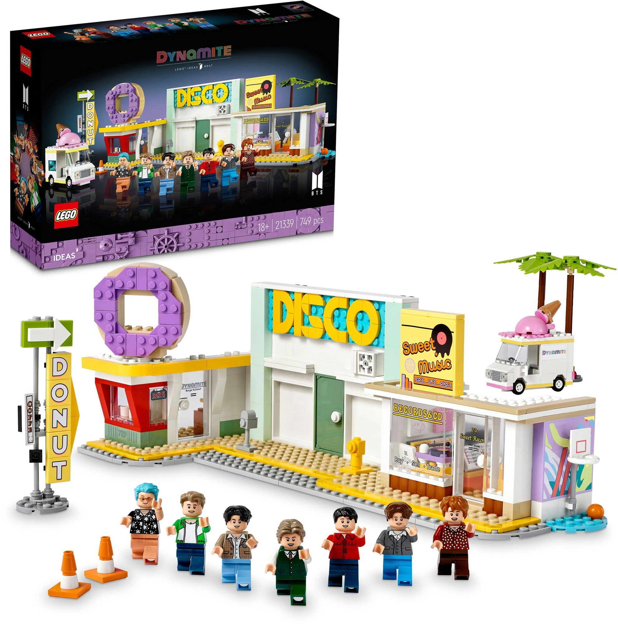 LEGO® Ideas BTS Dynamite 21339 LEGO