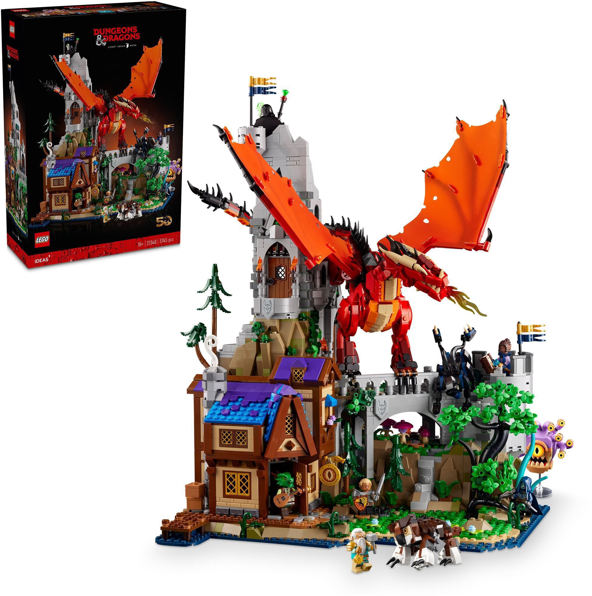 LEGO® Ideas 21348 Dungeons & Dragons: Príbeh Červeného draka LEGO...