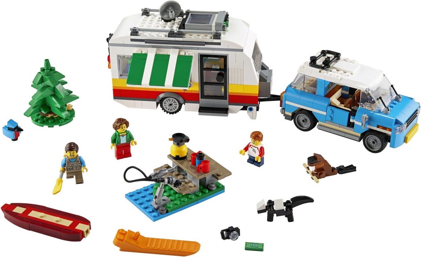 LEGO® Creator 31108 Caravan Family Holiday LEGO Set