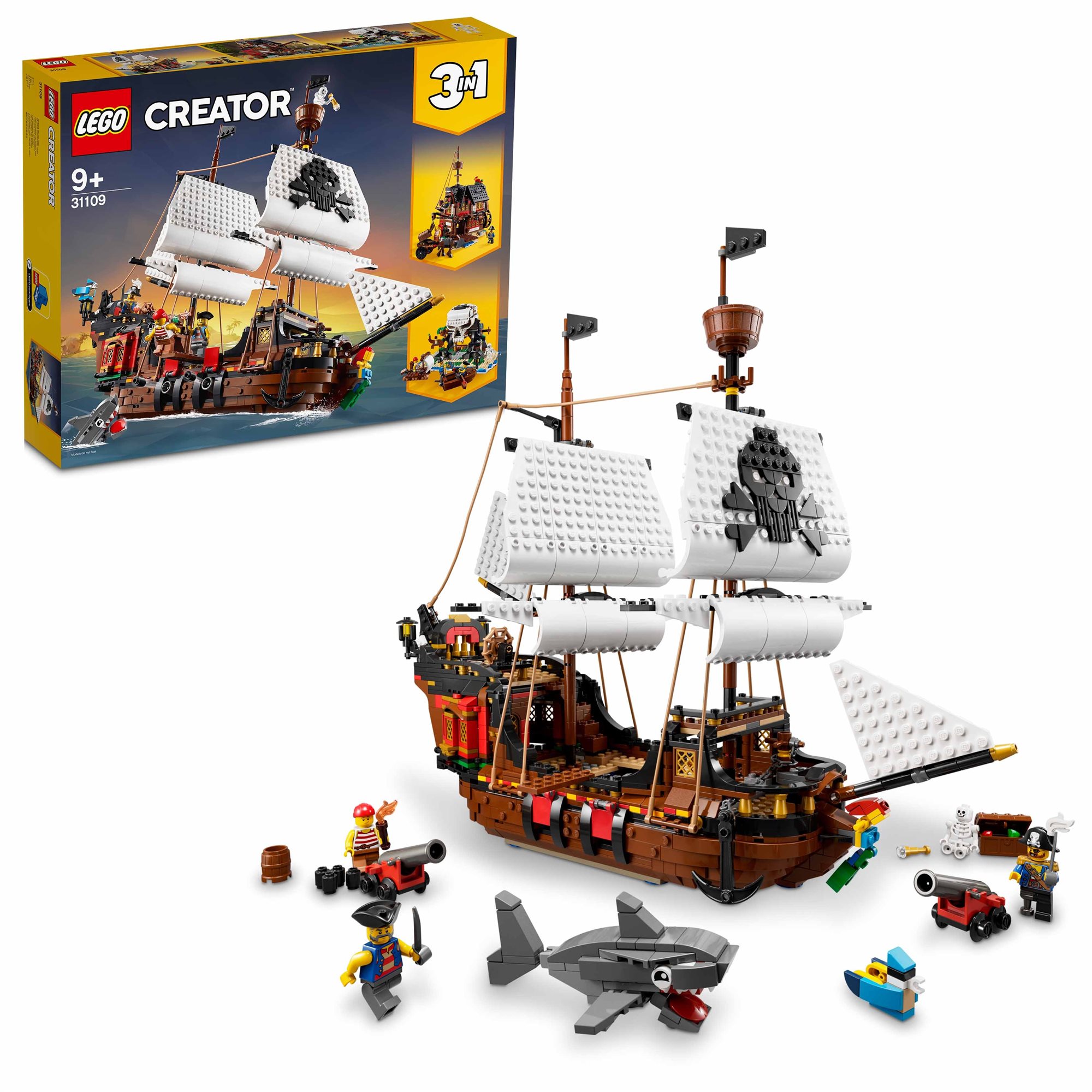 LEGO® Creator 31109 Pirátska loď LEGO stavebnica