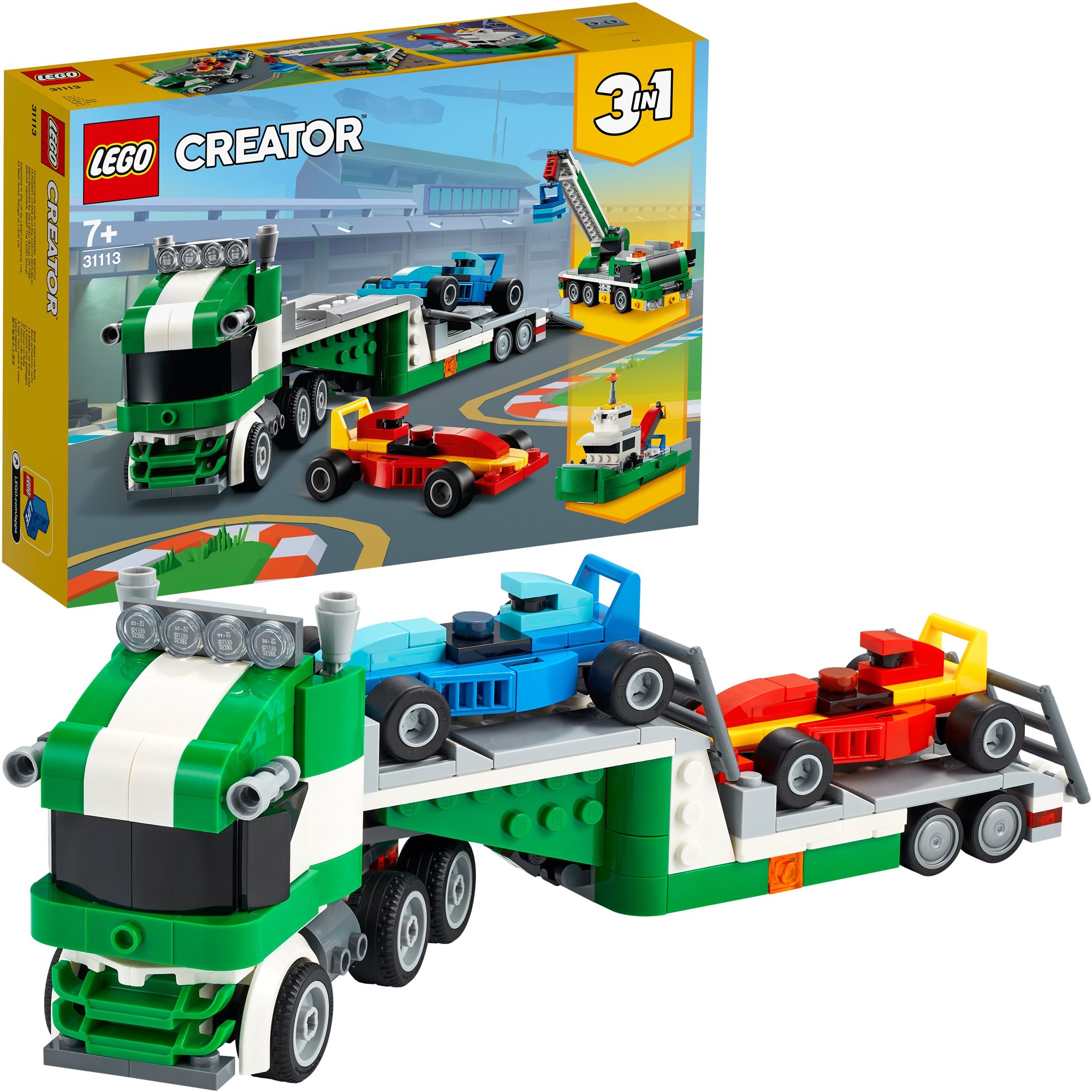 LEGO Creator 31113 Race Car Transporter LEGO Set