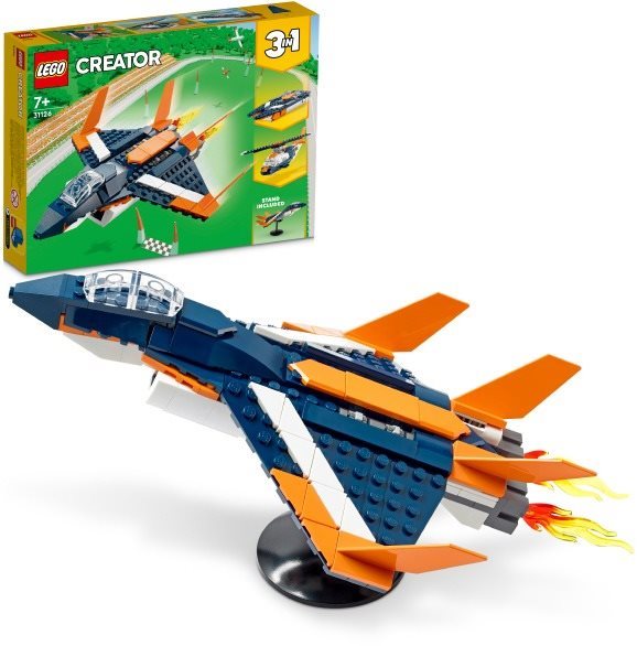 LEGO® Creator 31126 Nadzvukové prúdové lietadlo LEGO stavebnica