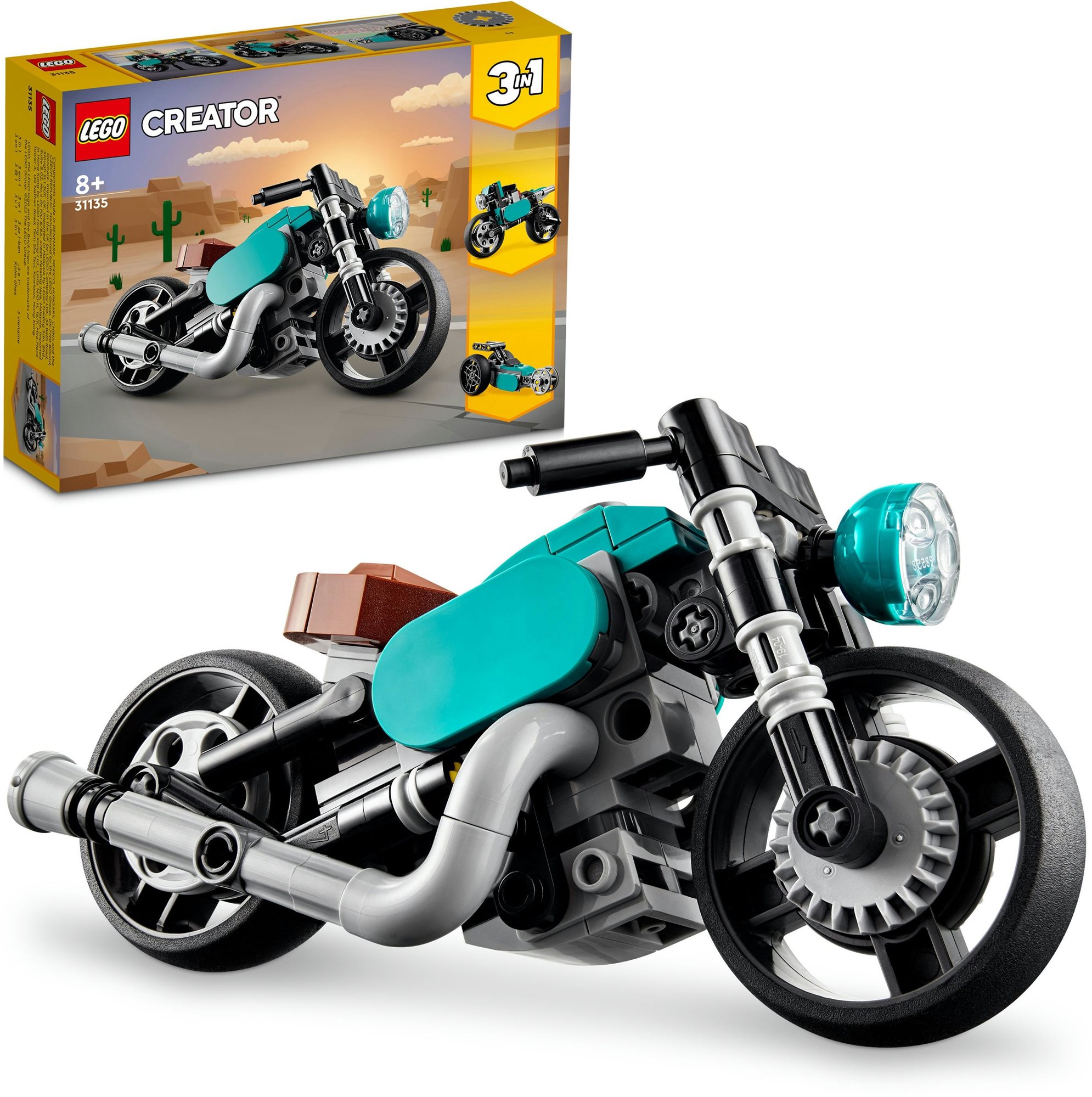 LEGO® Creator 3 v 1 31135 Retro motorka LEGO stavebnice