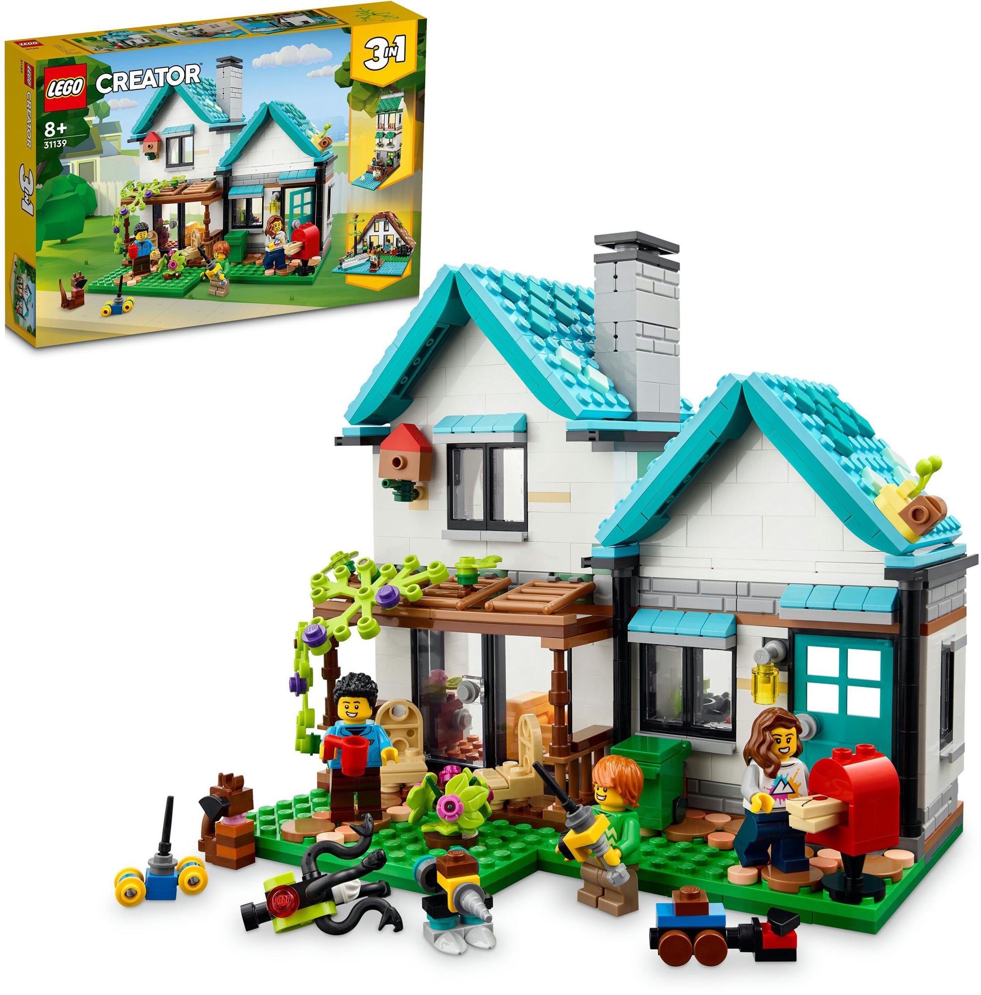 LEGO® Creator 3 v 1 31139 Útulný domček LEGO stavebnica