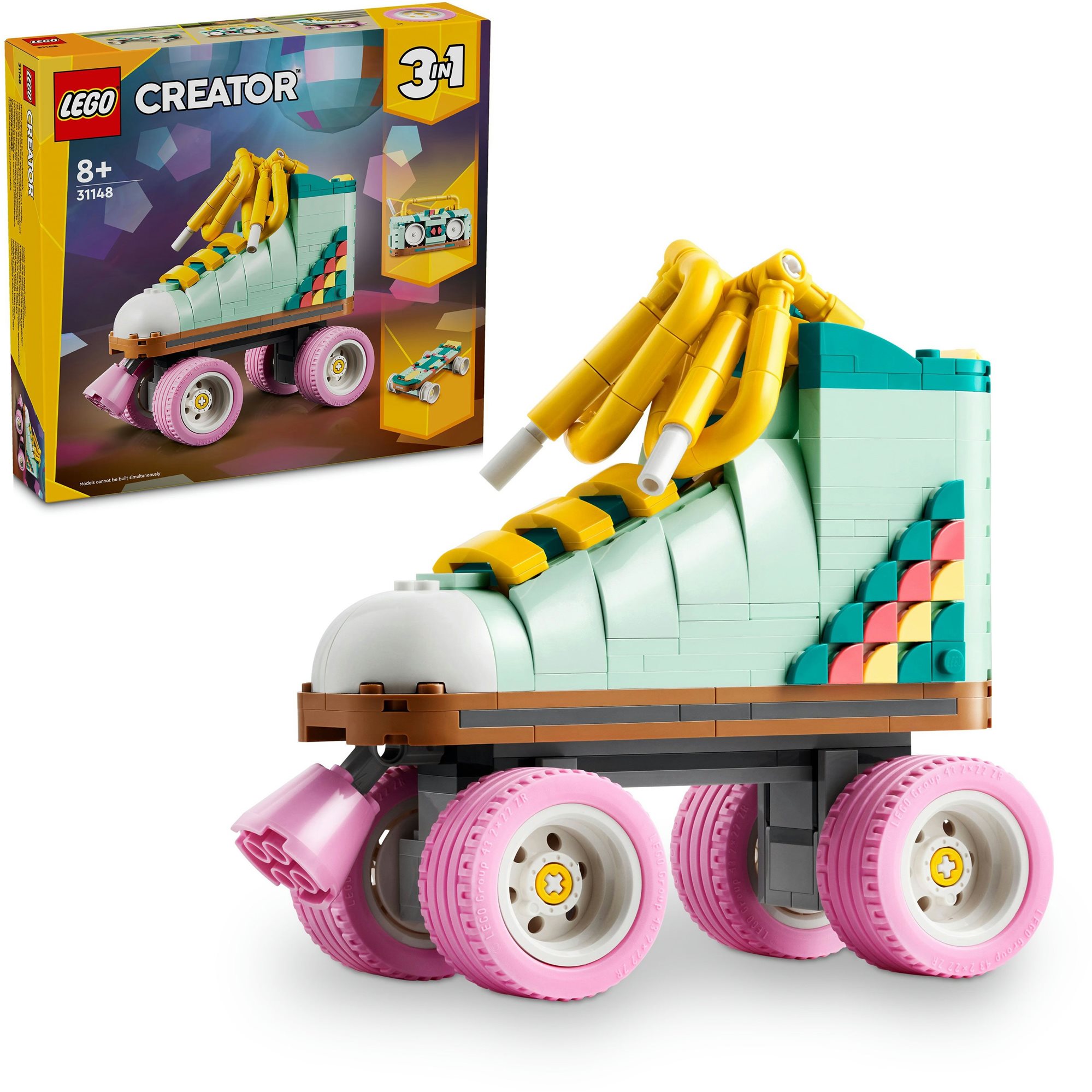 LEGO® Creator 3 v 1 31148 Retró görkorcsolya LEGO