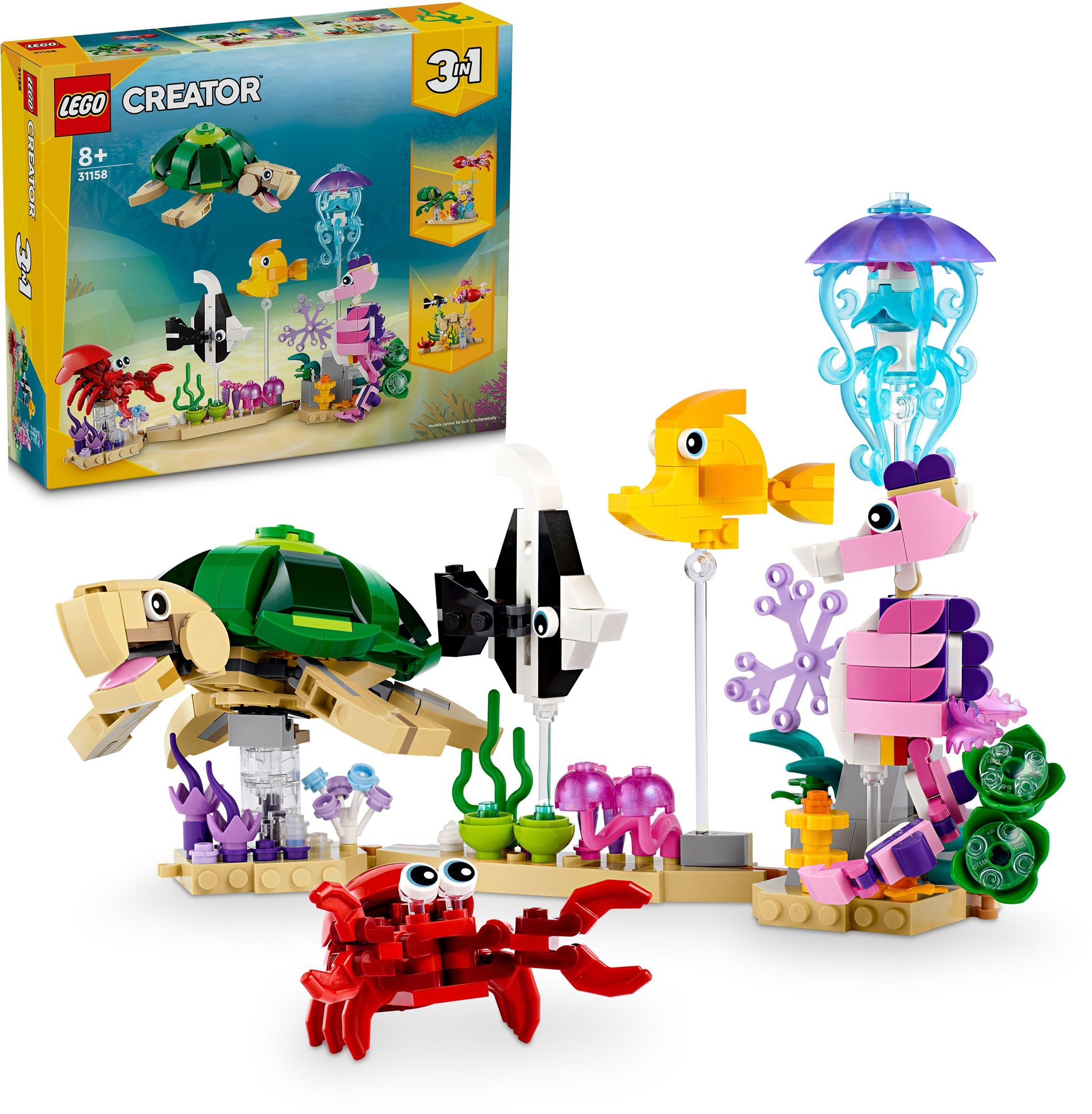 LEGO® Creator 3 v 1 31158 Morské živočíchy LEGO stavebnica