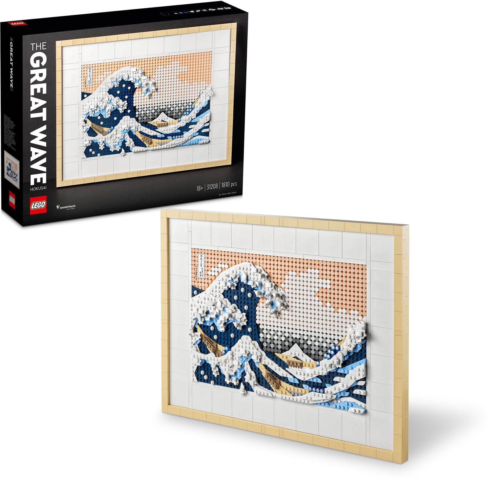 LEGO® Art Hokuszai – A nagy hullám 31208 LEGO