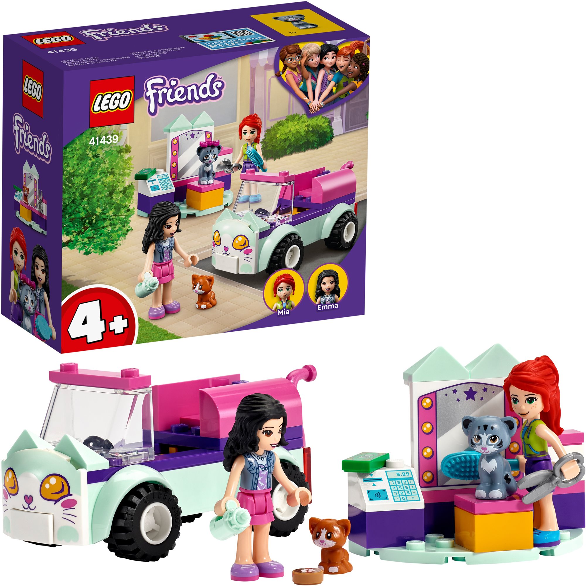 LEGO Friends 41439 Cat Grooming Car LEGO Set