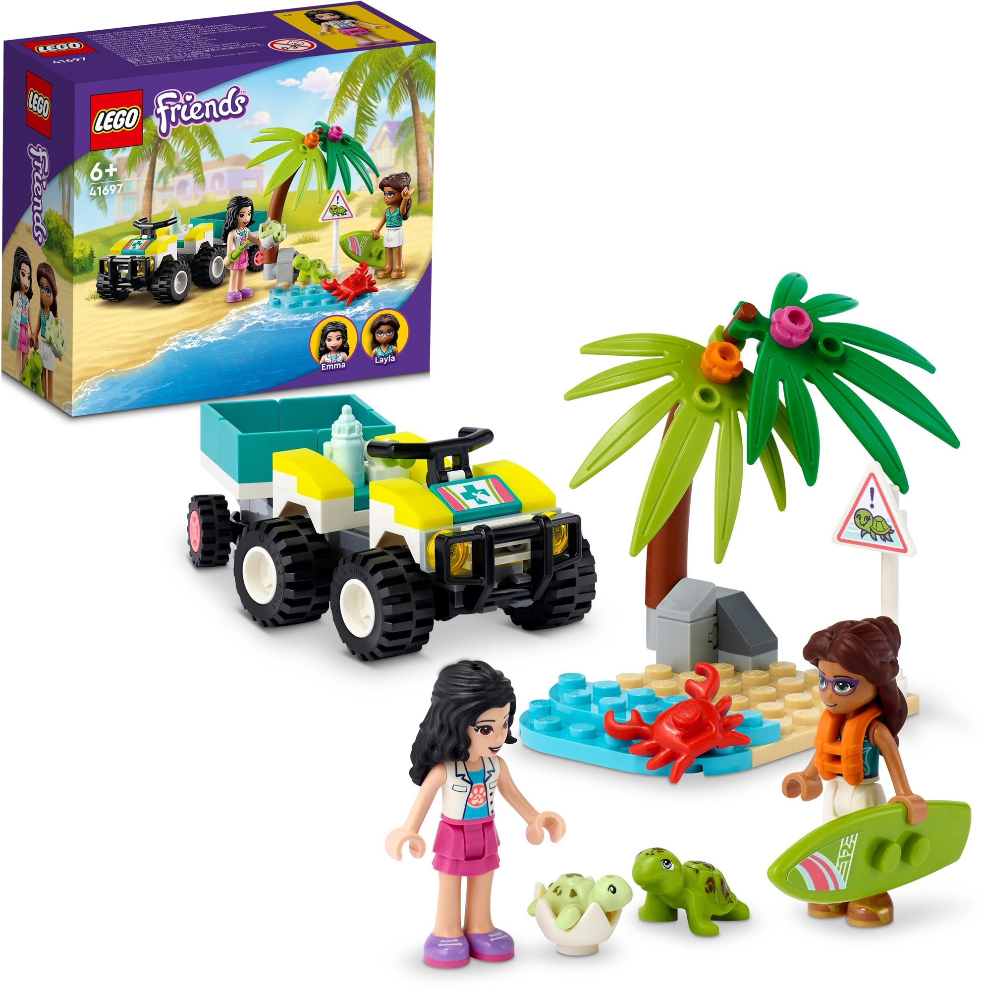 LEGO® Friends Teknős mentő jármű 41697 LEGO