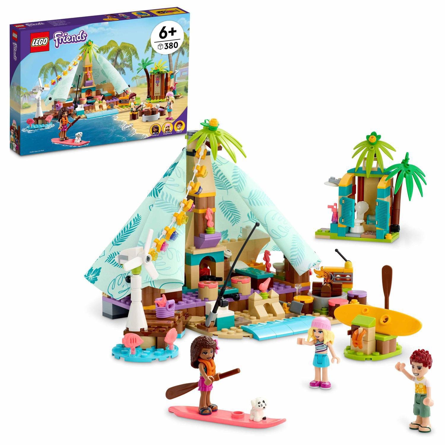 LEGO® Friends 41700 Beach Glamping LEGO Set