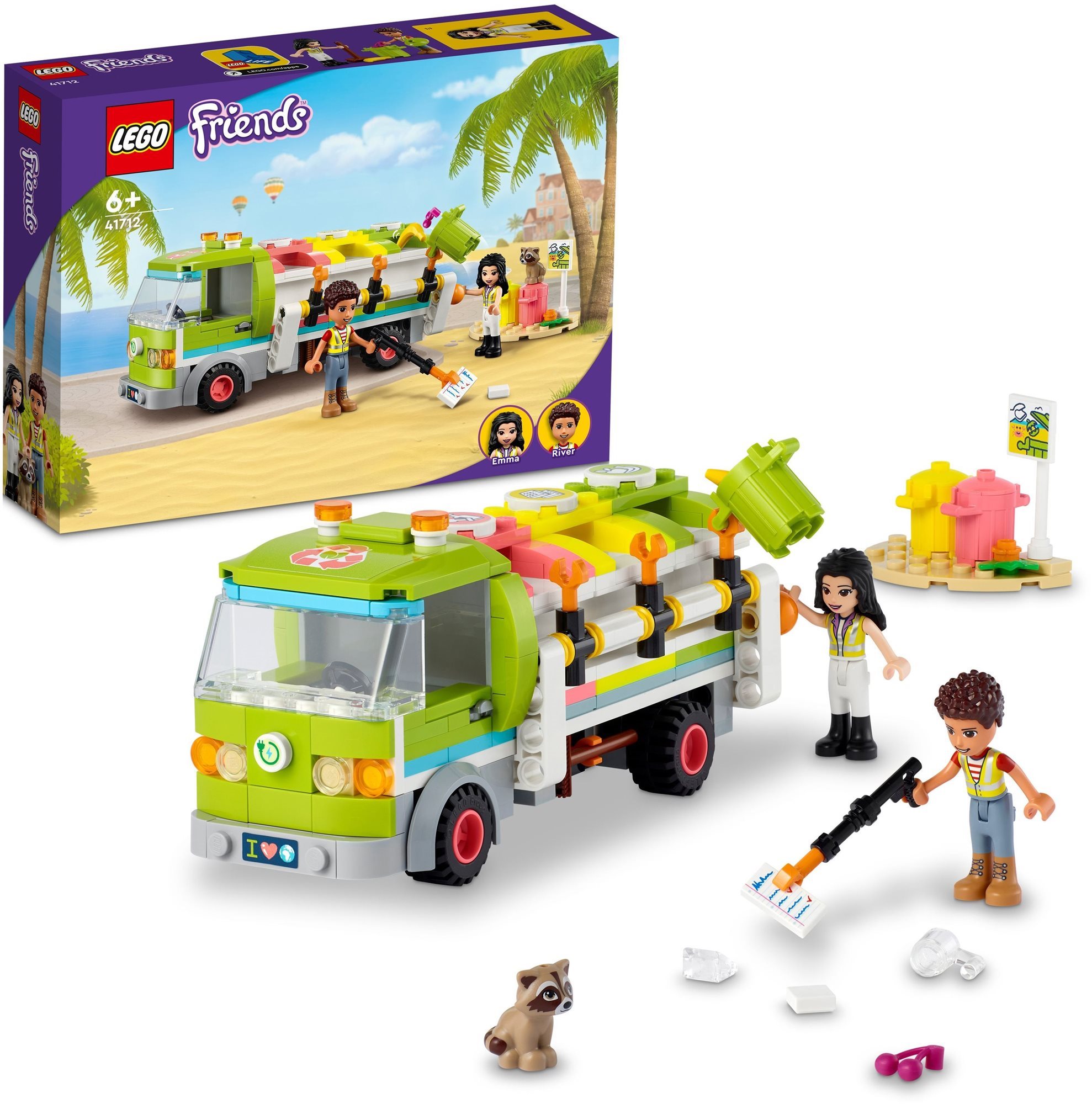 LEGO Friends 41712 Le camion de recyclage Construction LEGO