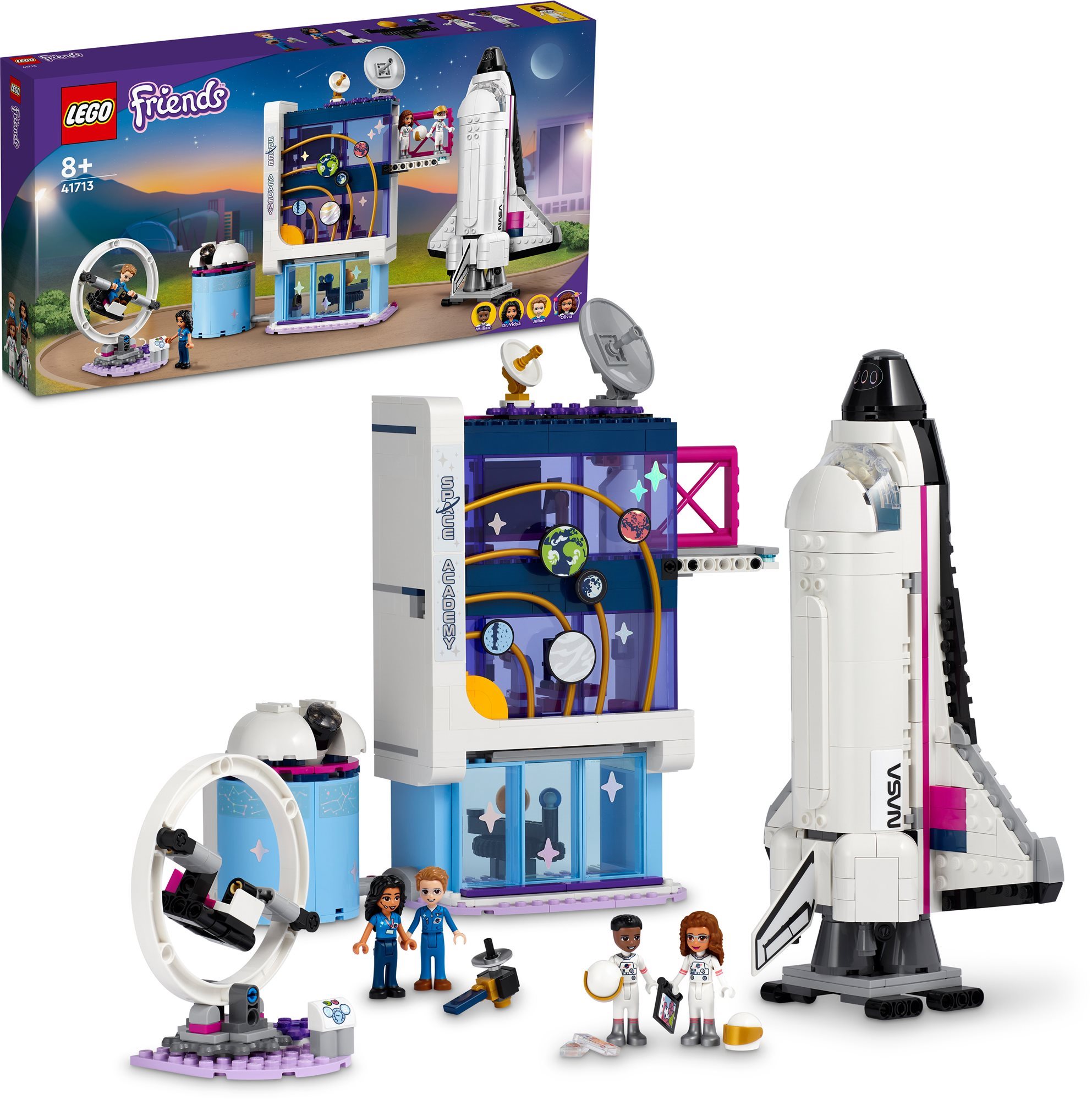 LEGO® Friends 41713 Olivias Raumfahrt-Akademie LEGO-Bausatz