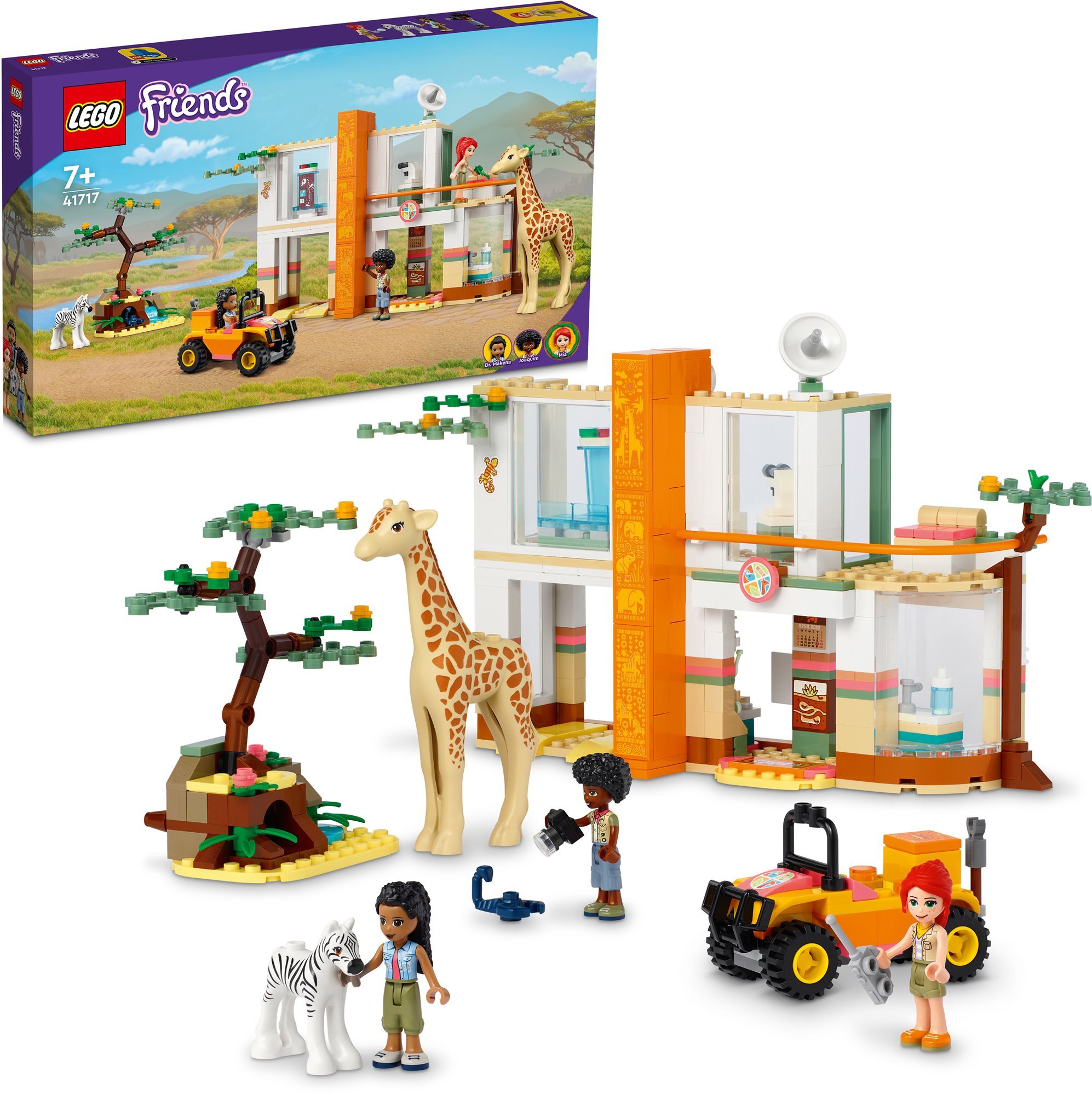LEGO® Friends 41717 - Mia a záchranná akcia v divočine LEGO...