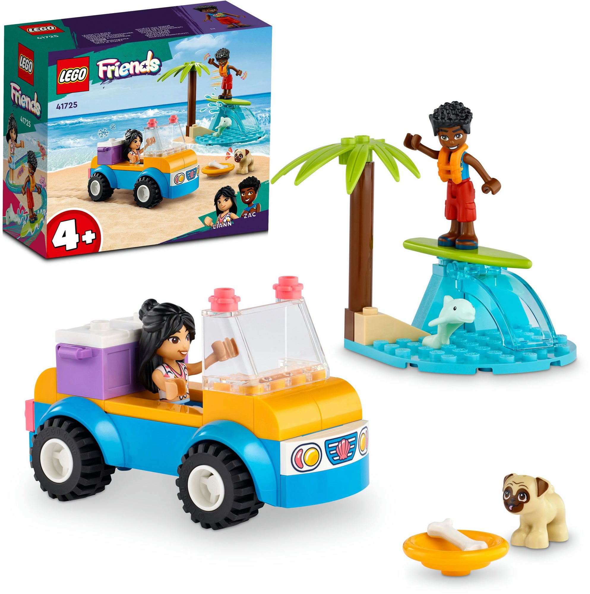 LEGO® Friends 41725 Zábava s plážovou buginou LEGO stavebnica