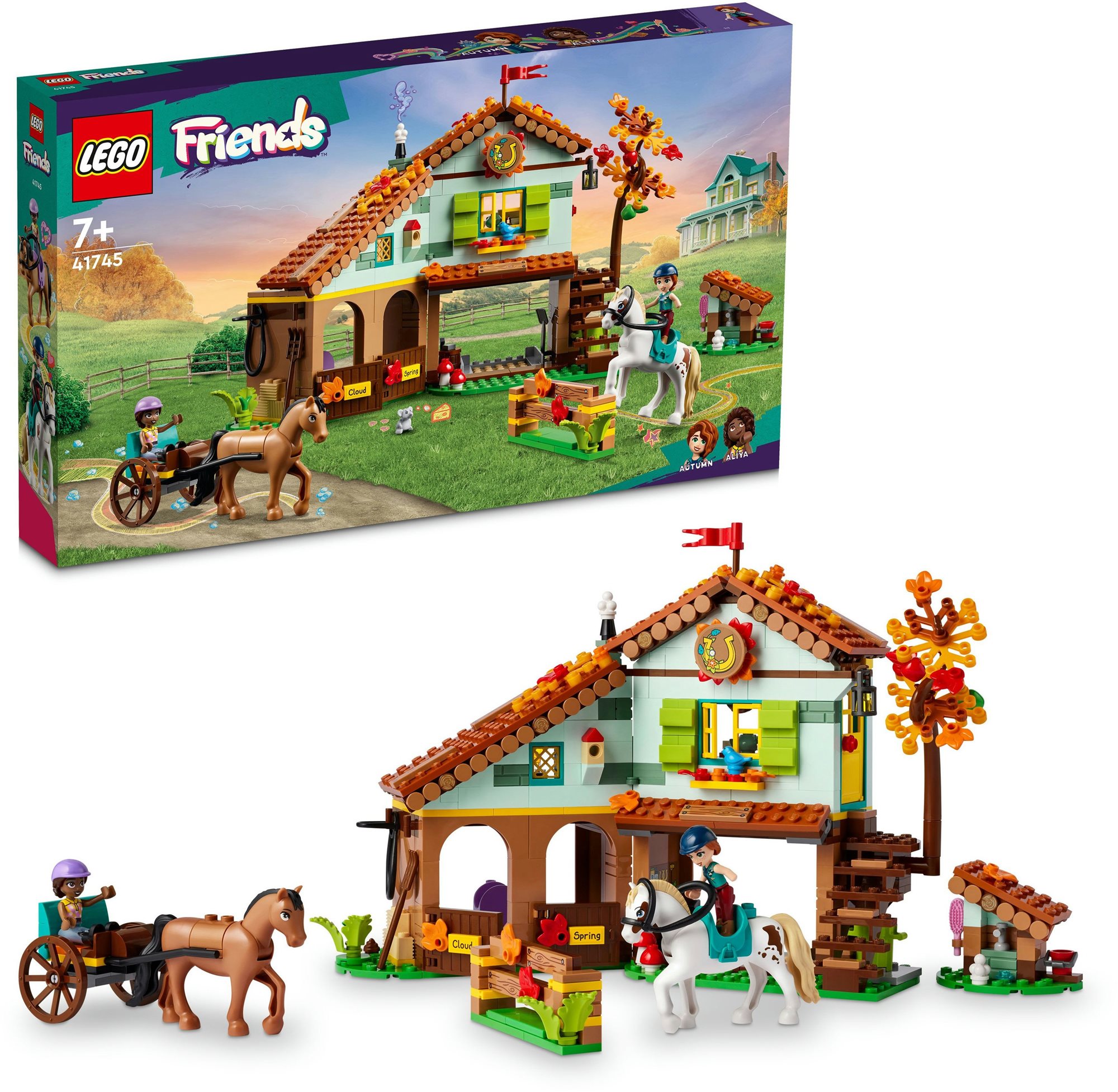 LEGO® Friends 41745 Autumn a jej konská stajňa LEGO stavebnica