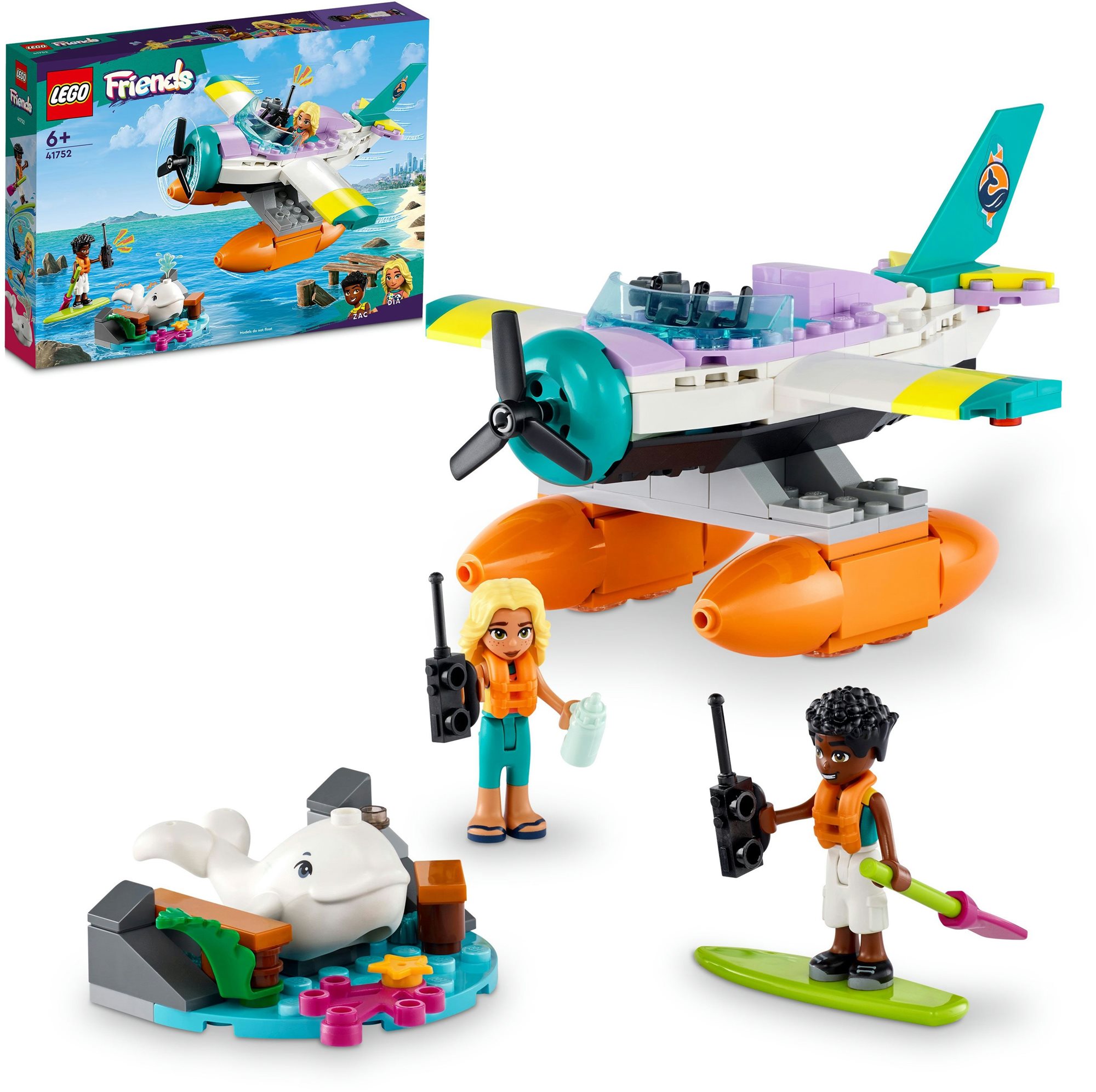 LEGO® Friends 41752 Záchranársky hydroplán LEGO stavebnica