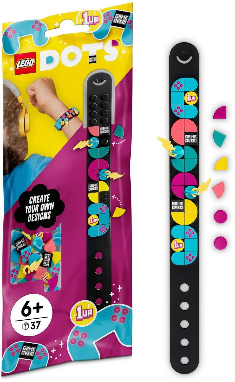 LEGO® DOTS 41943 Gamer Bracelet with Charms LEGO Set