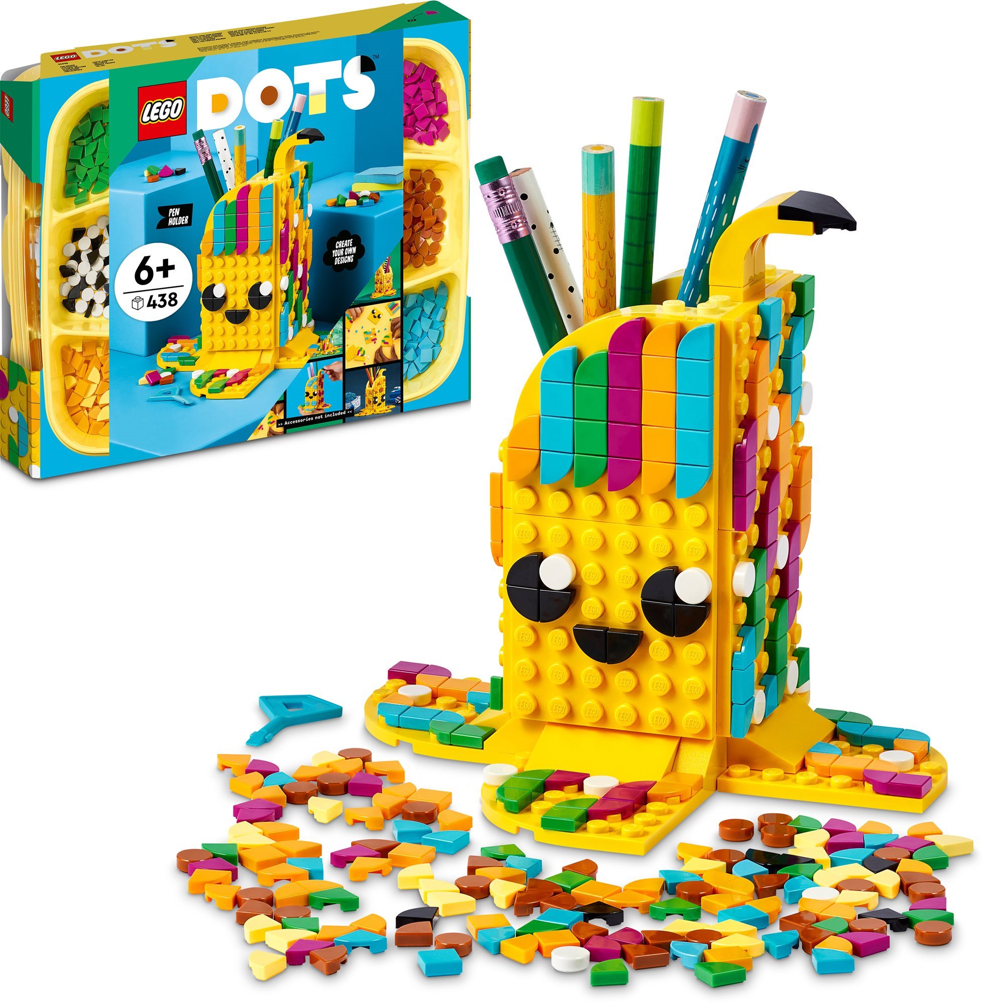 LEGO® DOTS 41948 Cute Banana Pen Holder LEGO Set