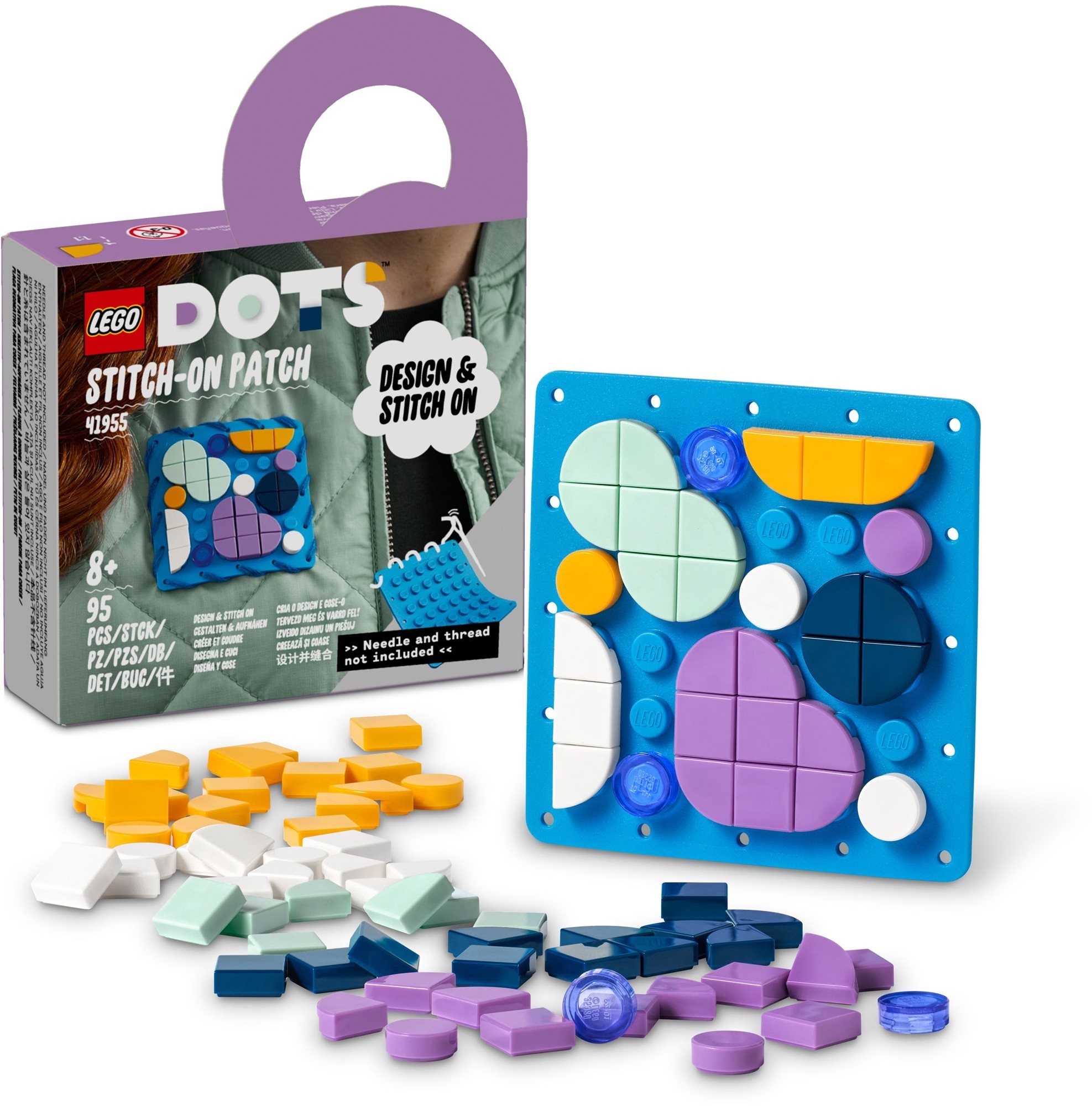LEGO DOTS 41955 Plaque a coudre Construction LEGO