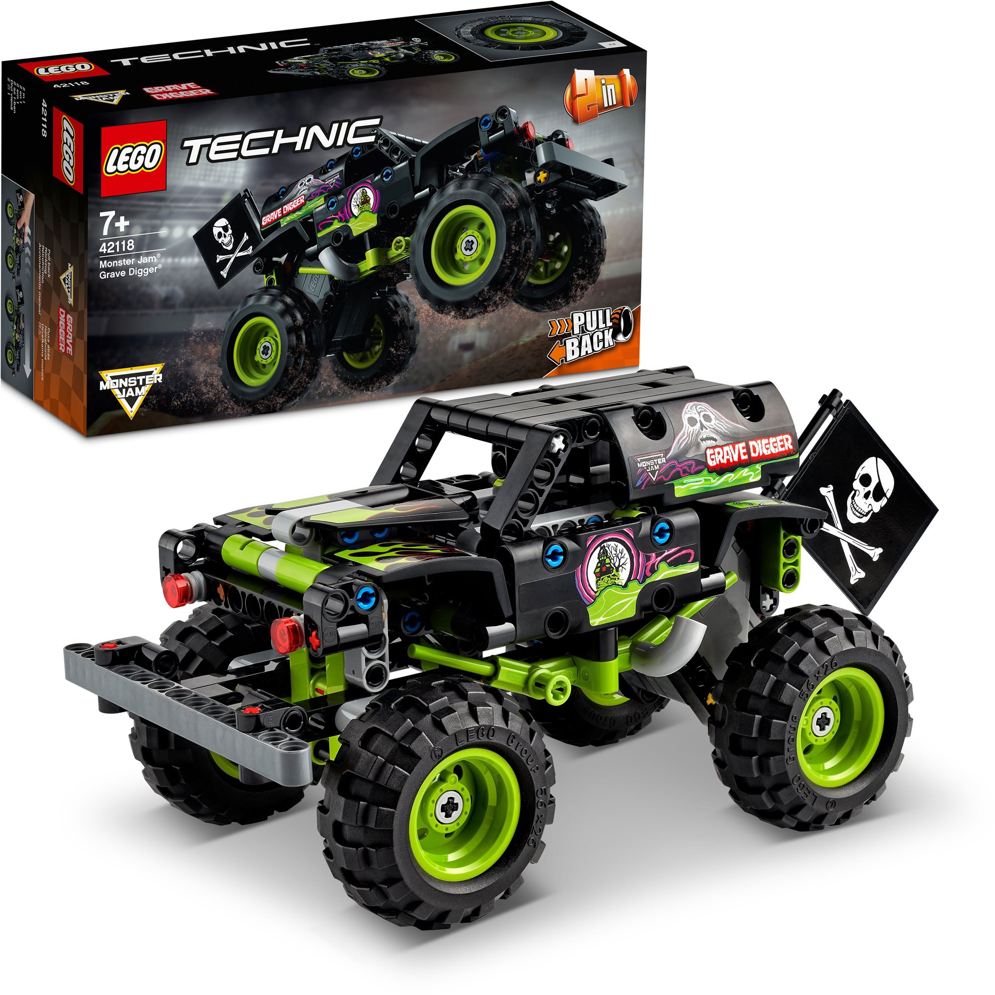 LEGO Technic 42118 Monster Jam® Grave Digger® LEGO Set