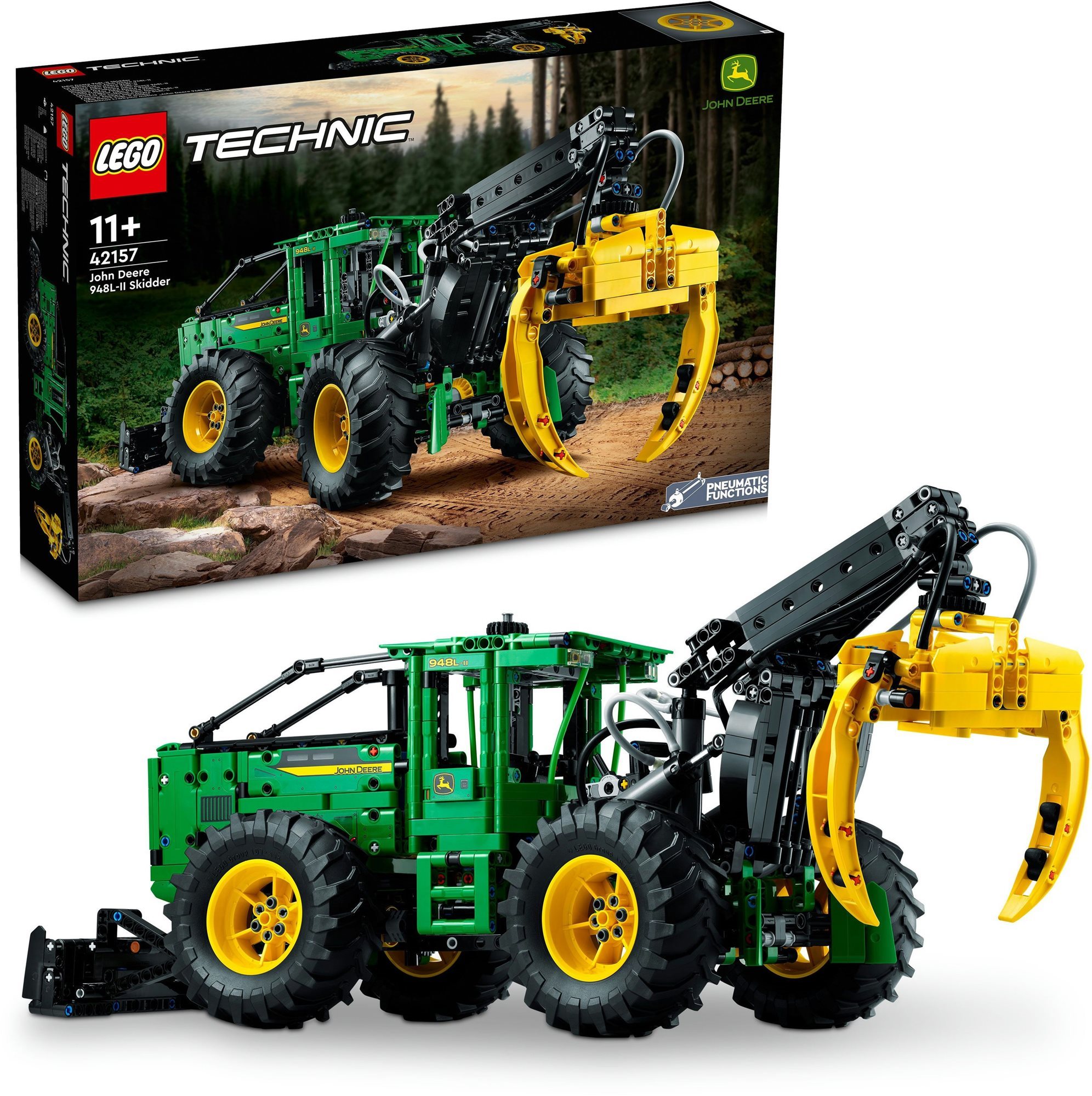 LEGO® Technic 42157 John Deere 948L-II Skidder LEGO-Bausatz