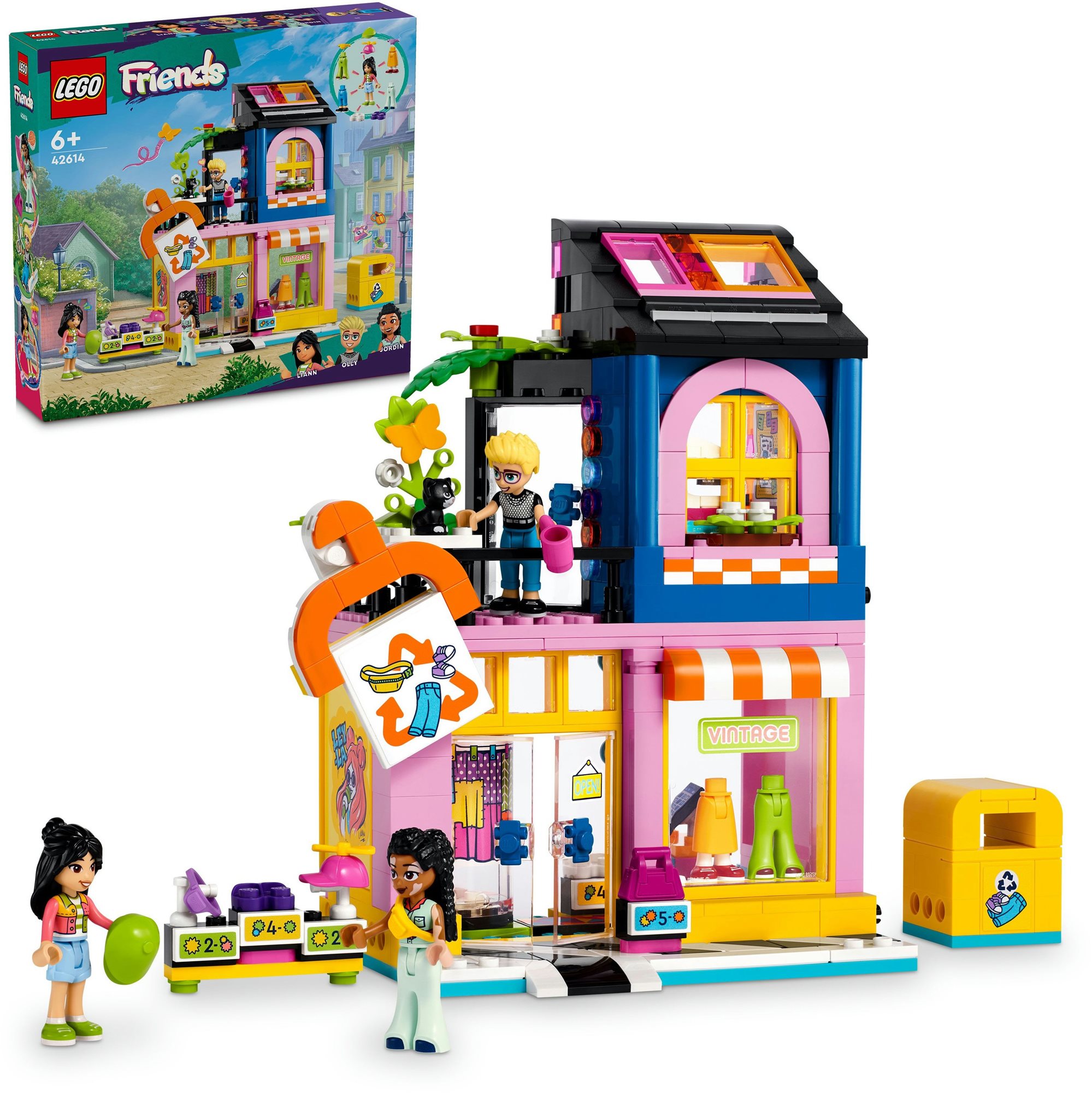 LEGO® Friends 42614 Vintage-Modegeschäft LEGO-Bausatz