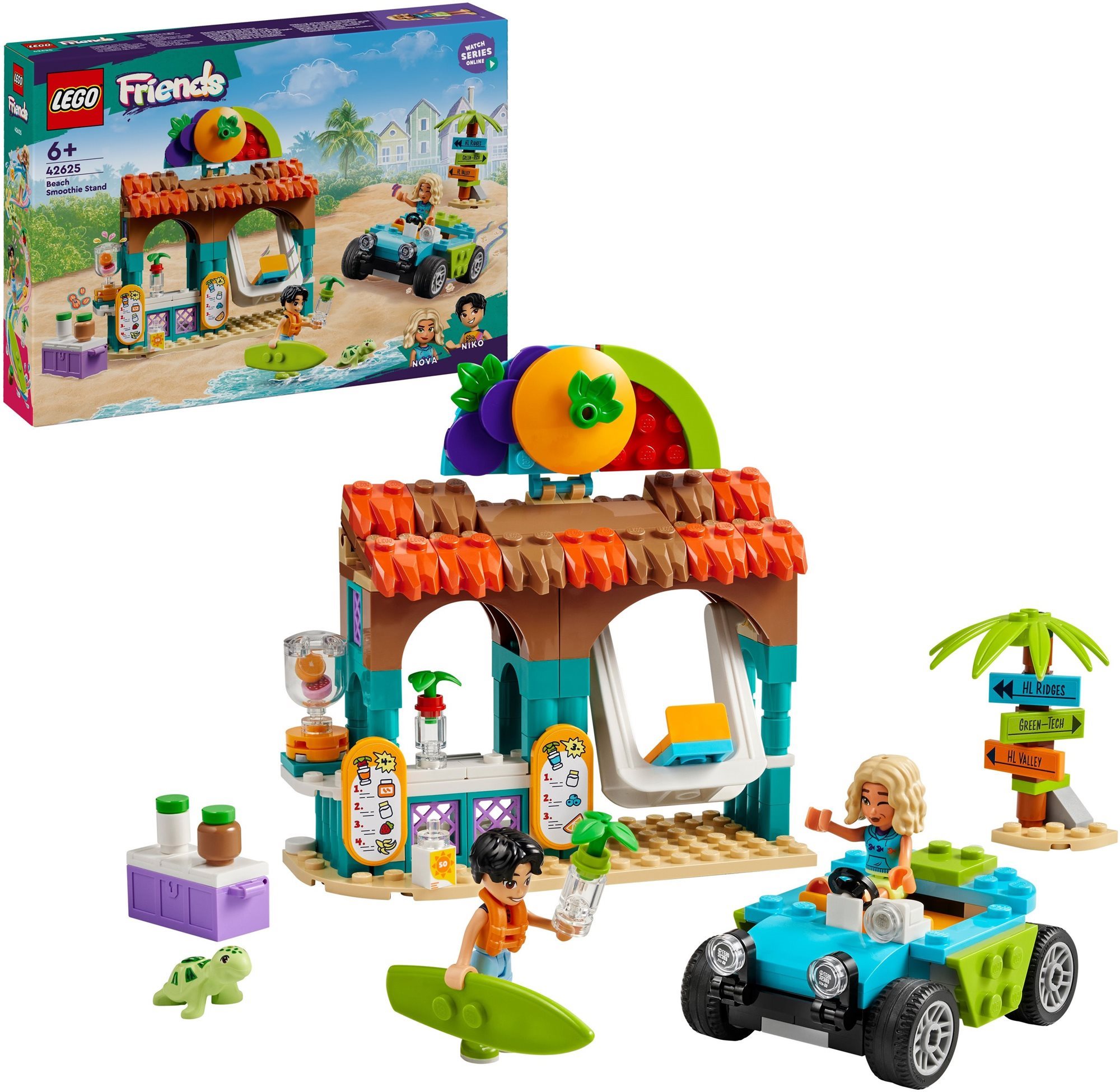 LEGO® Friends 42625 Plážový stánok so smoothies LEGO stavebnica