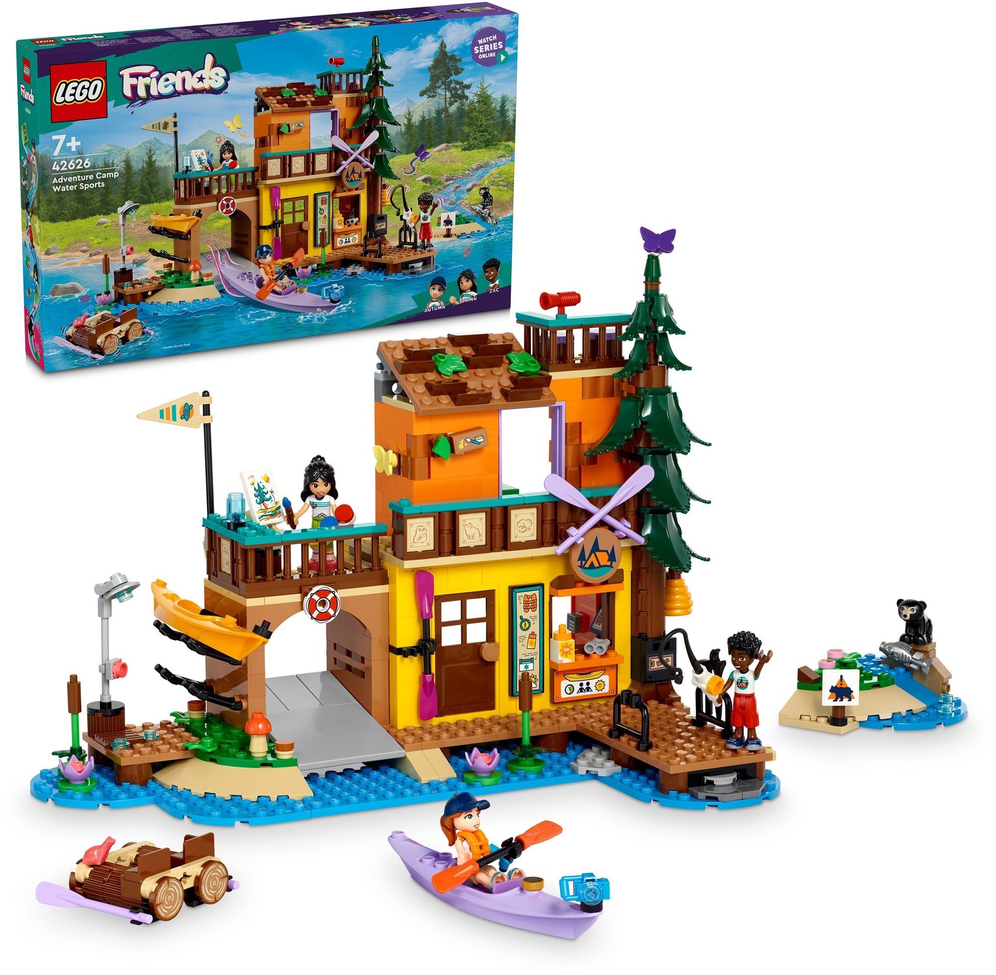 LEGO® Friends 42626 Dobrodružný tábor s vodnými športami LEGO...