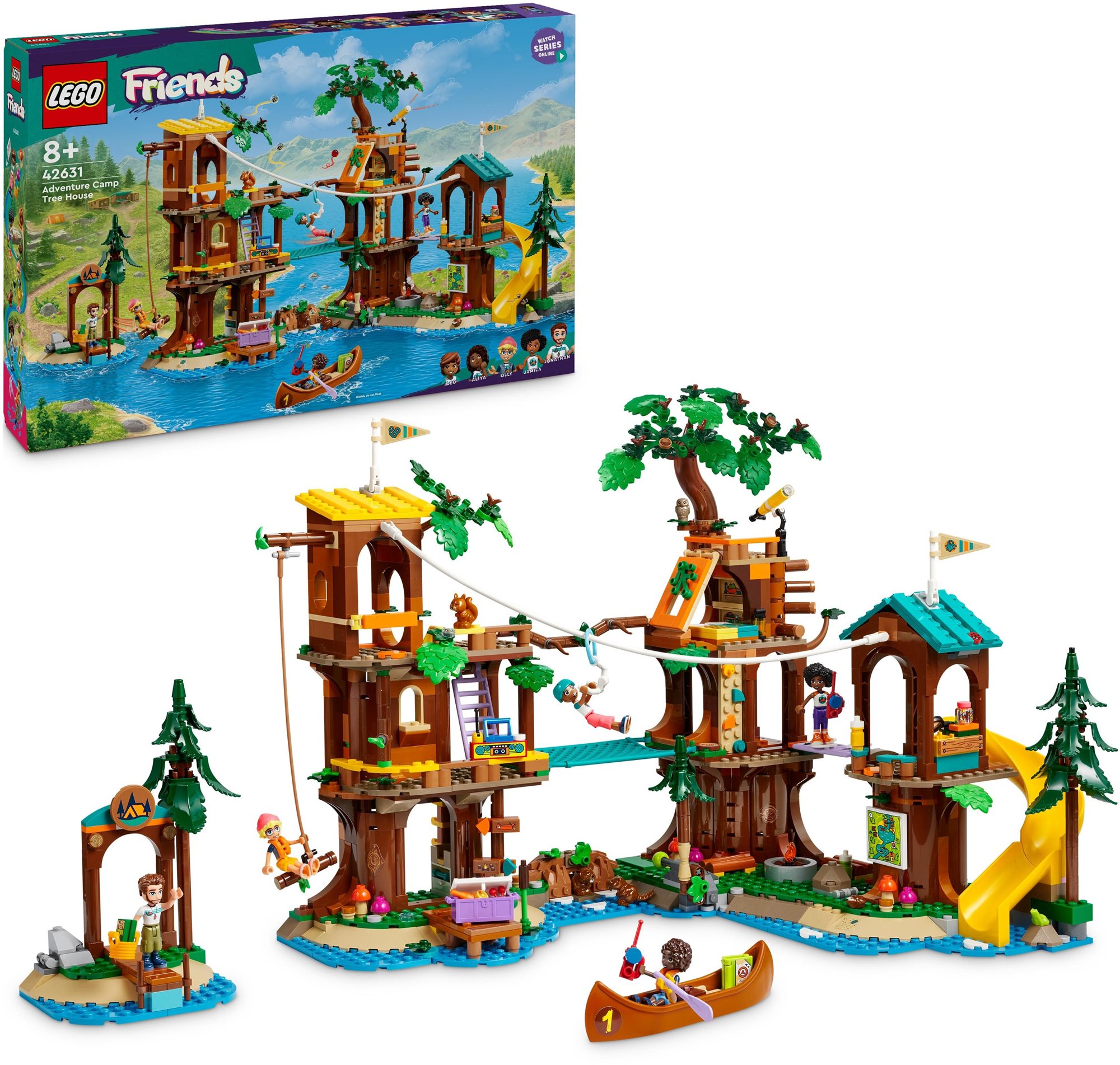 LEGO® Friends 42631 Baumhaus im Abenteuercamp LEGO-Bausatz