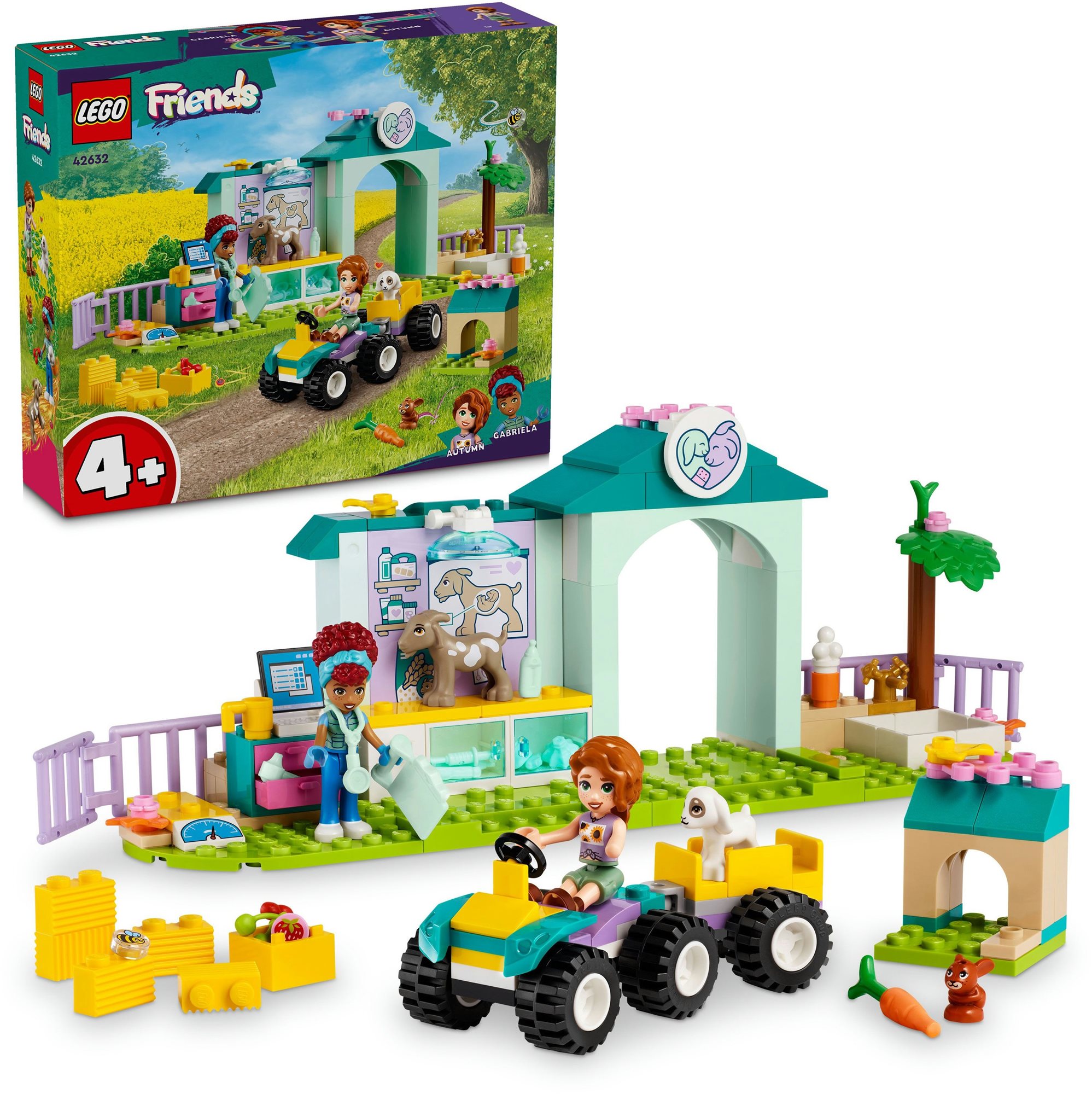 LEGO® Friends 42632 Farmtierklinik LEGO-Bausatz