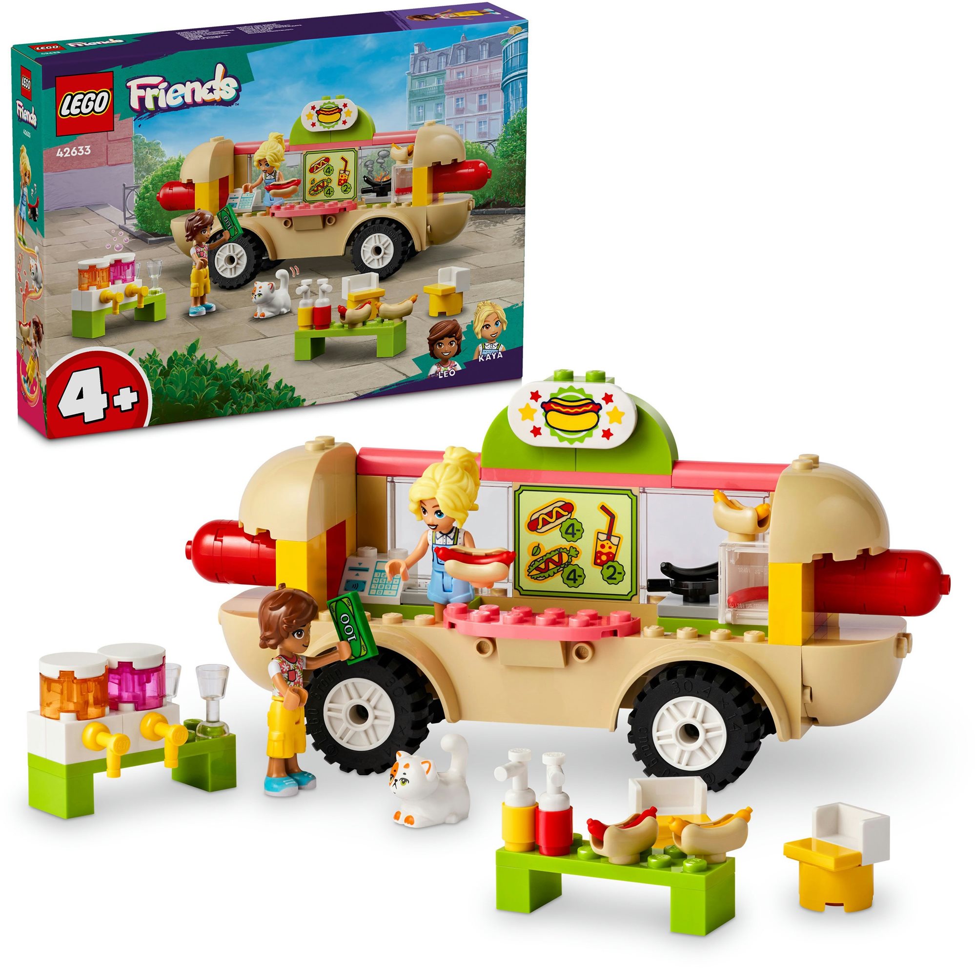 LEGO® Friends 42633 Pojazdný stánok s hot dogmi LEGO stavebnica