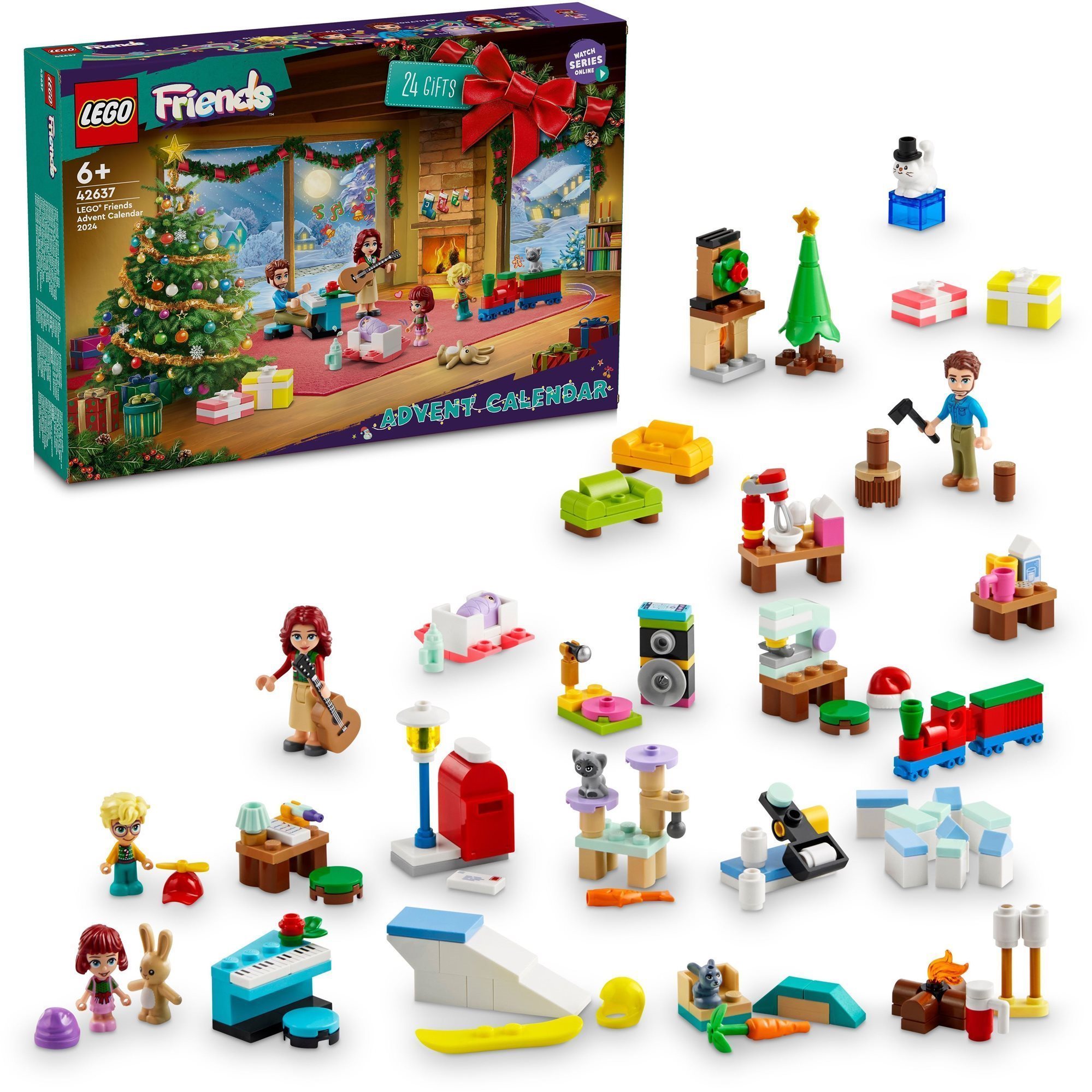 LEGO® Friends 42637 Adventný kalendár 2024 LEGO stavebnica
