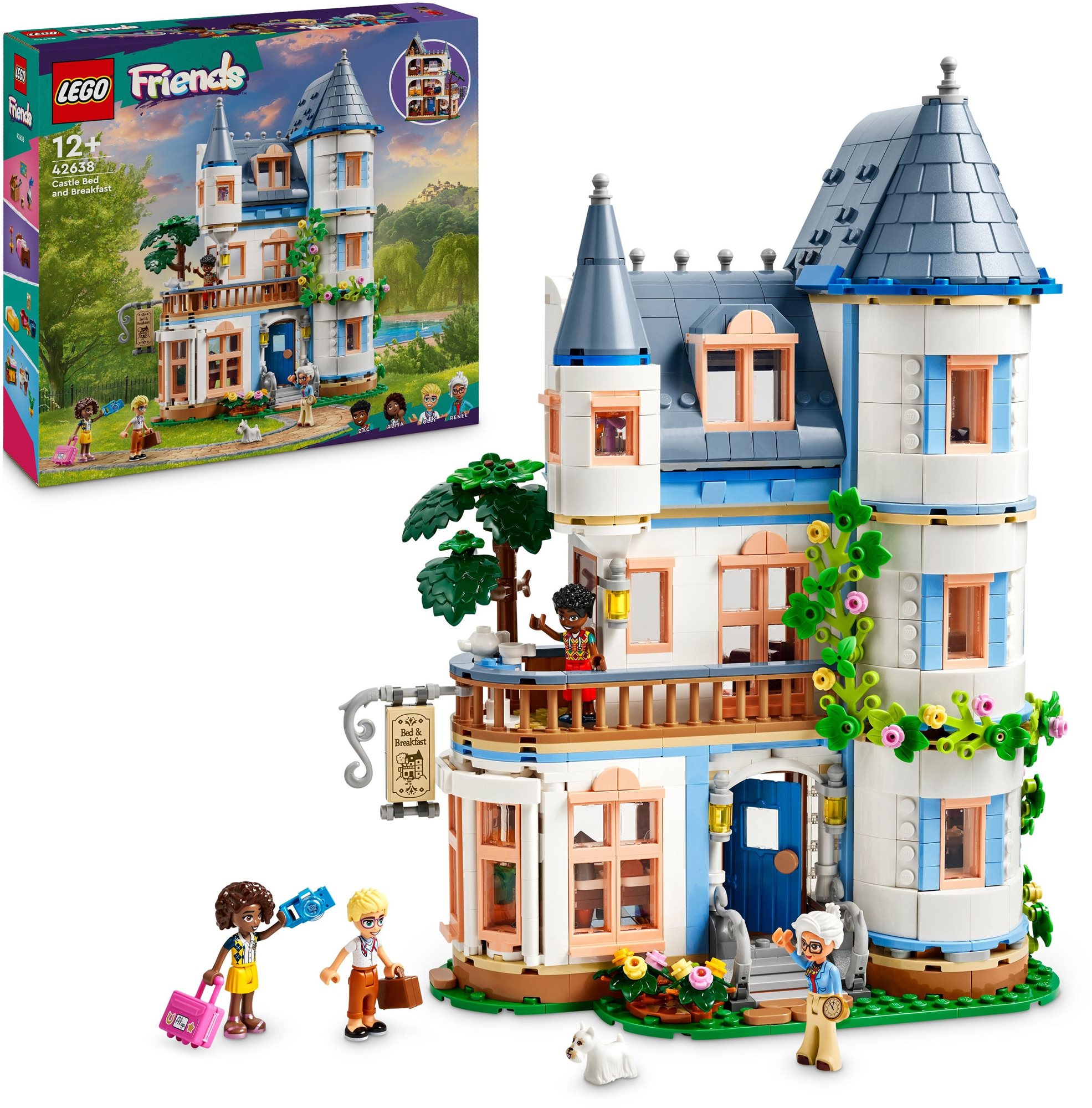 LEGO® Friends 42638 Hotel na zámku LEGO stavebnica