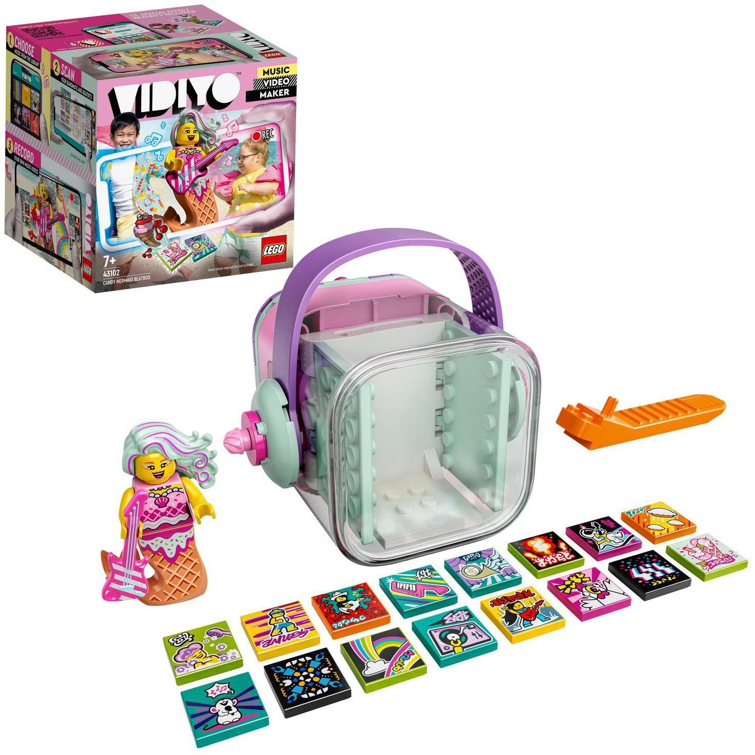 LEGO VIDIYO 43102 Candy Mermaid BeatBox LEGO Set
